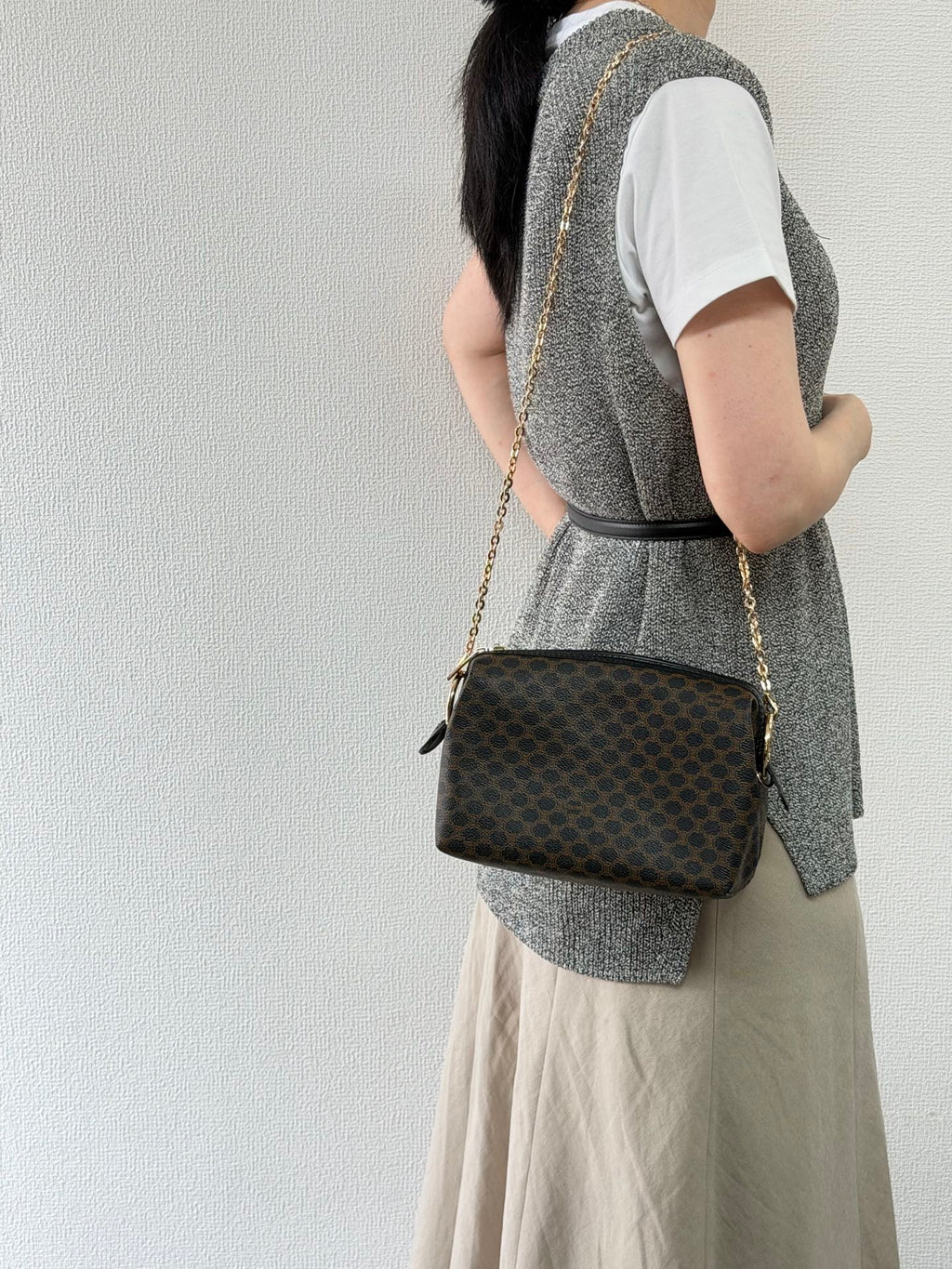 CELINE Macadam Vanity Box bag