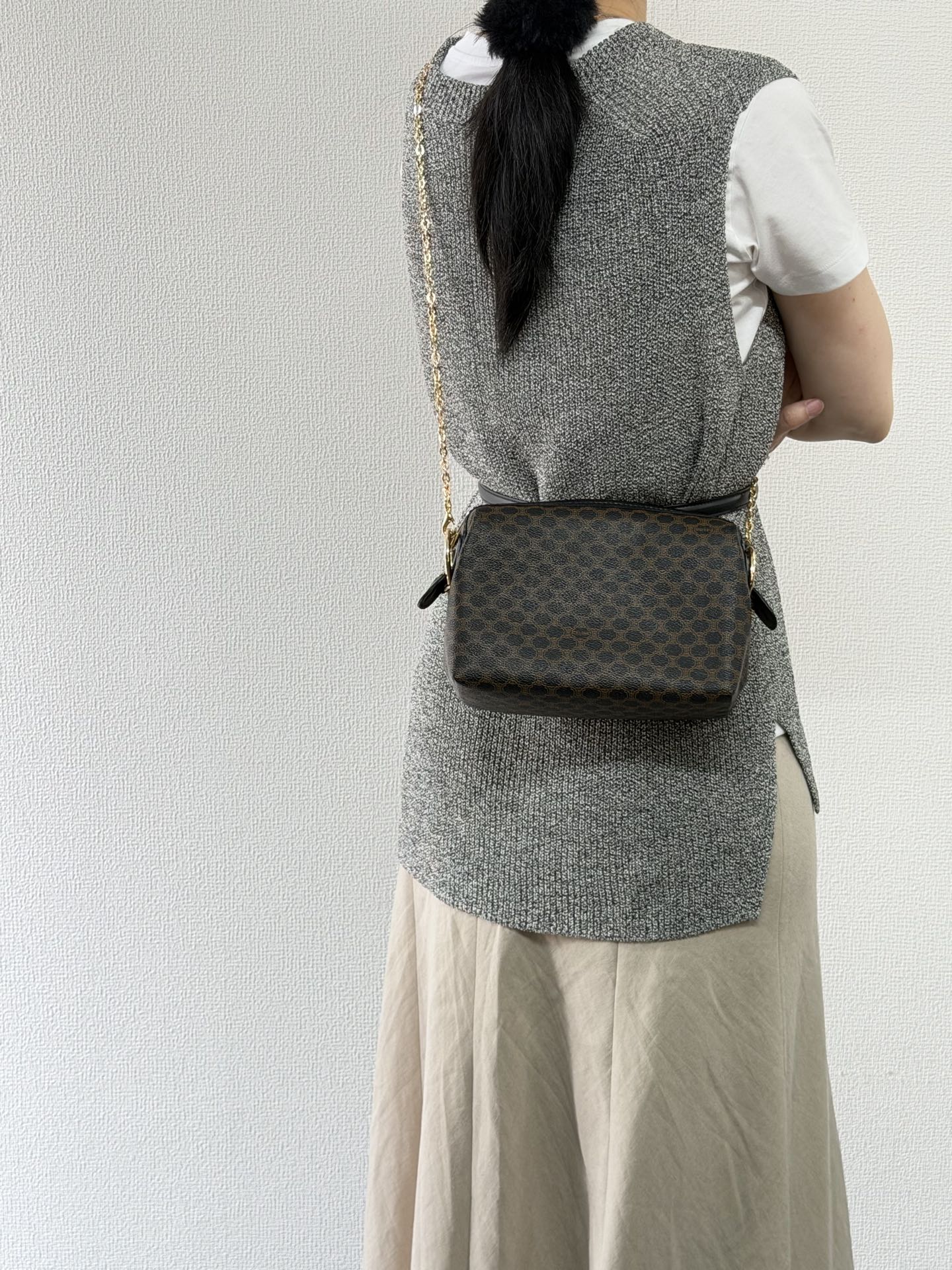 CELINE Macadam Vanity Box bag