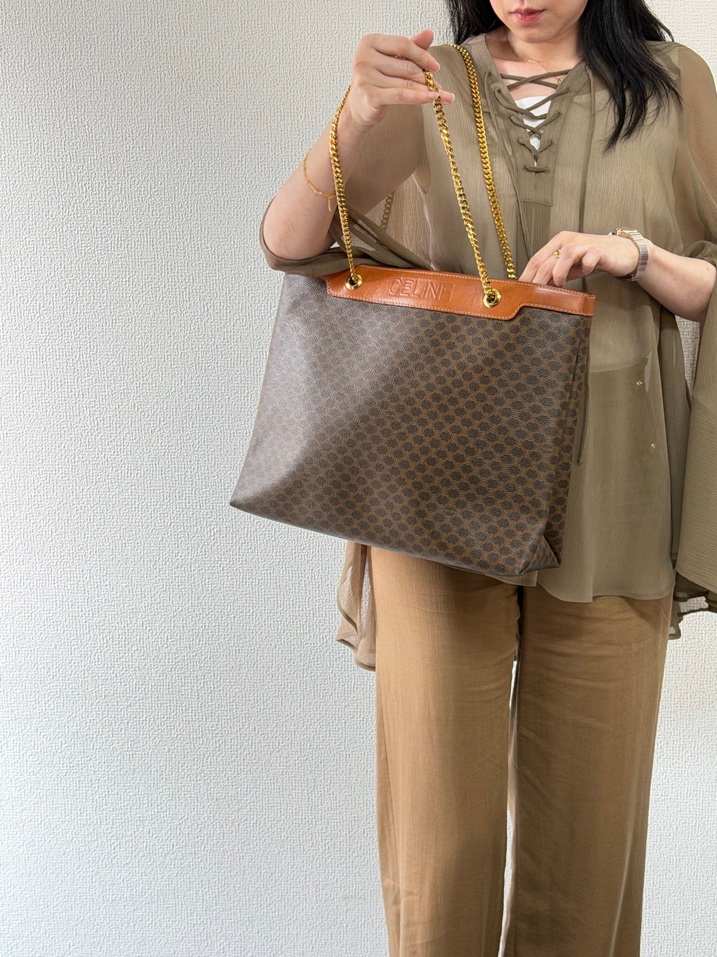 CELINE Macadam Totebag