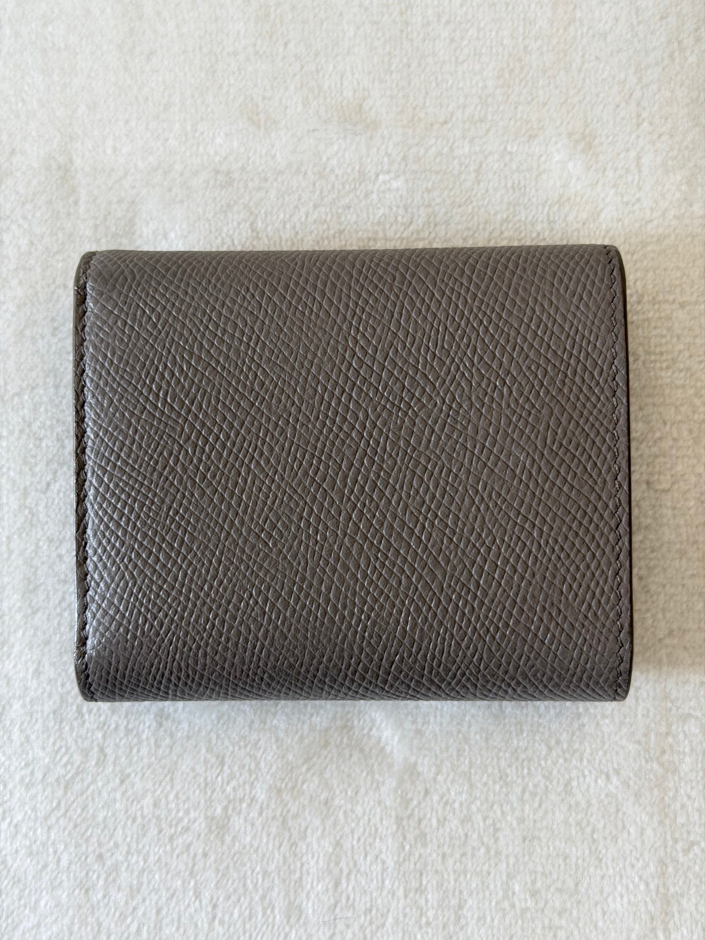 CELINE Leather Trifold Wallet
