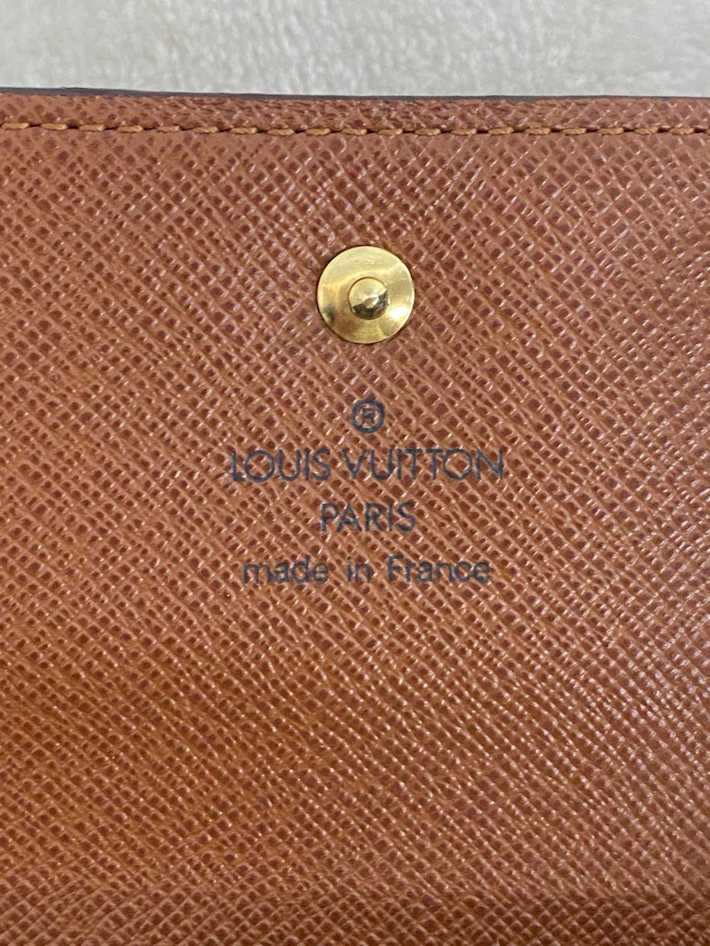 LOUIS VUITTON Monogram Trifold Wallet
