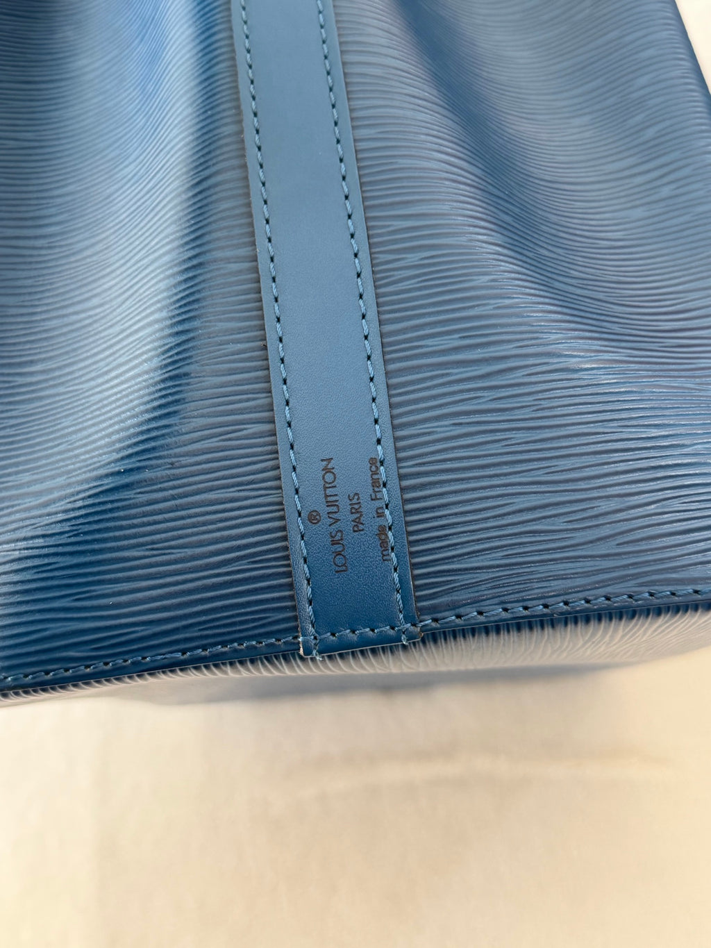 Louis Vuitton Petit Noé Epi Blue