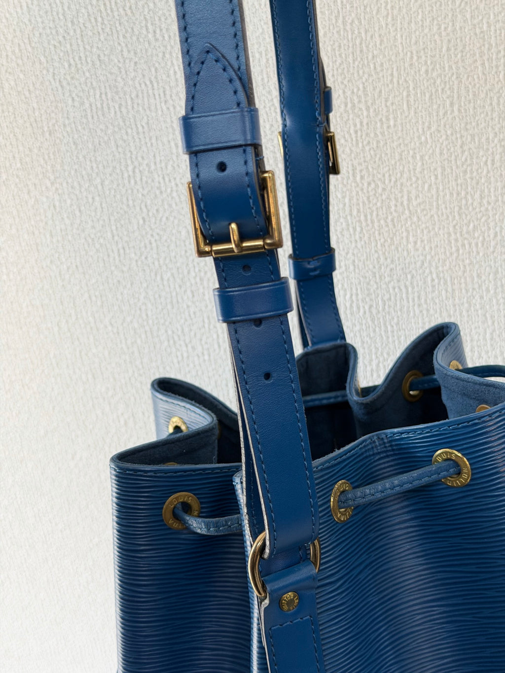 Louis Vuitton Petit Noé Epi Blue