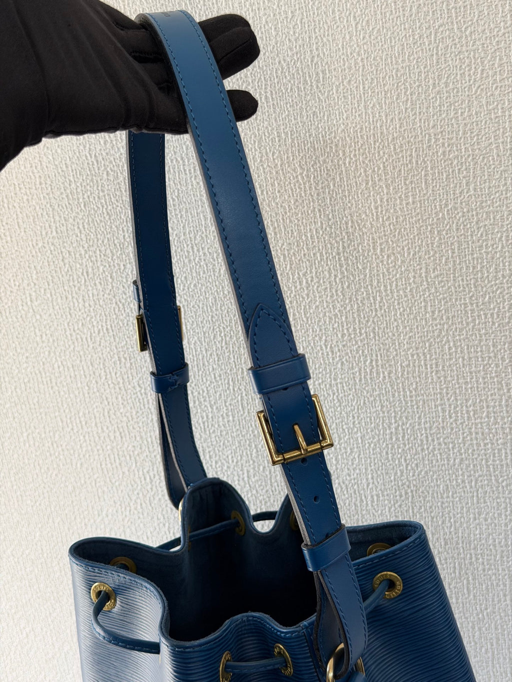 Louis Vuitton Petit Noé Epi Blue
