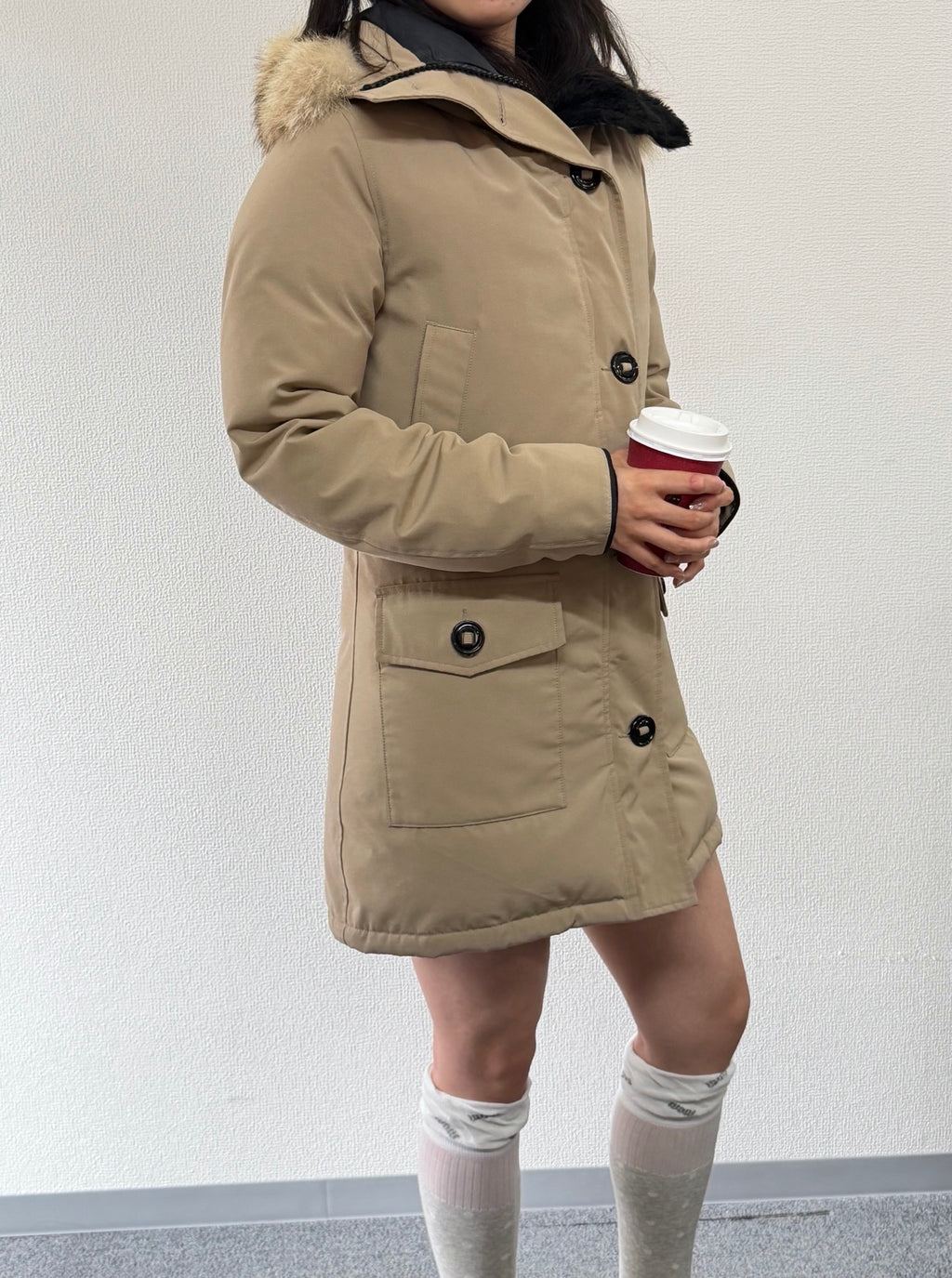Canada Goose Bronte Parka Tan