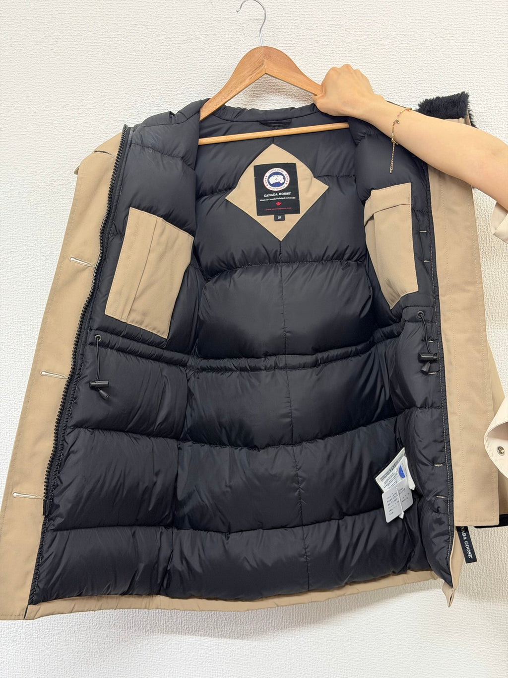 Canada Goose Bronte Parka Tan
