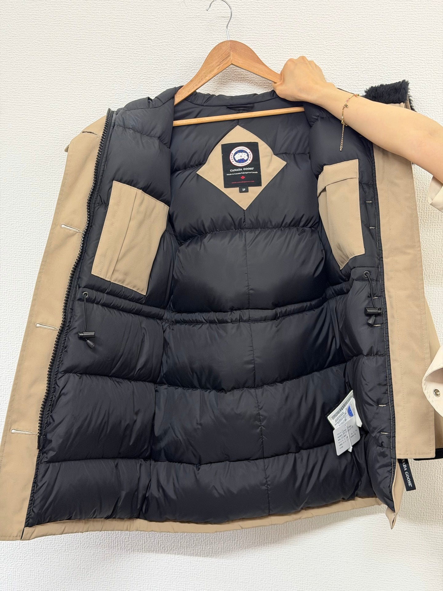 Canada Goose Bronte Parka Tan