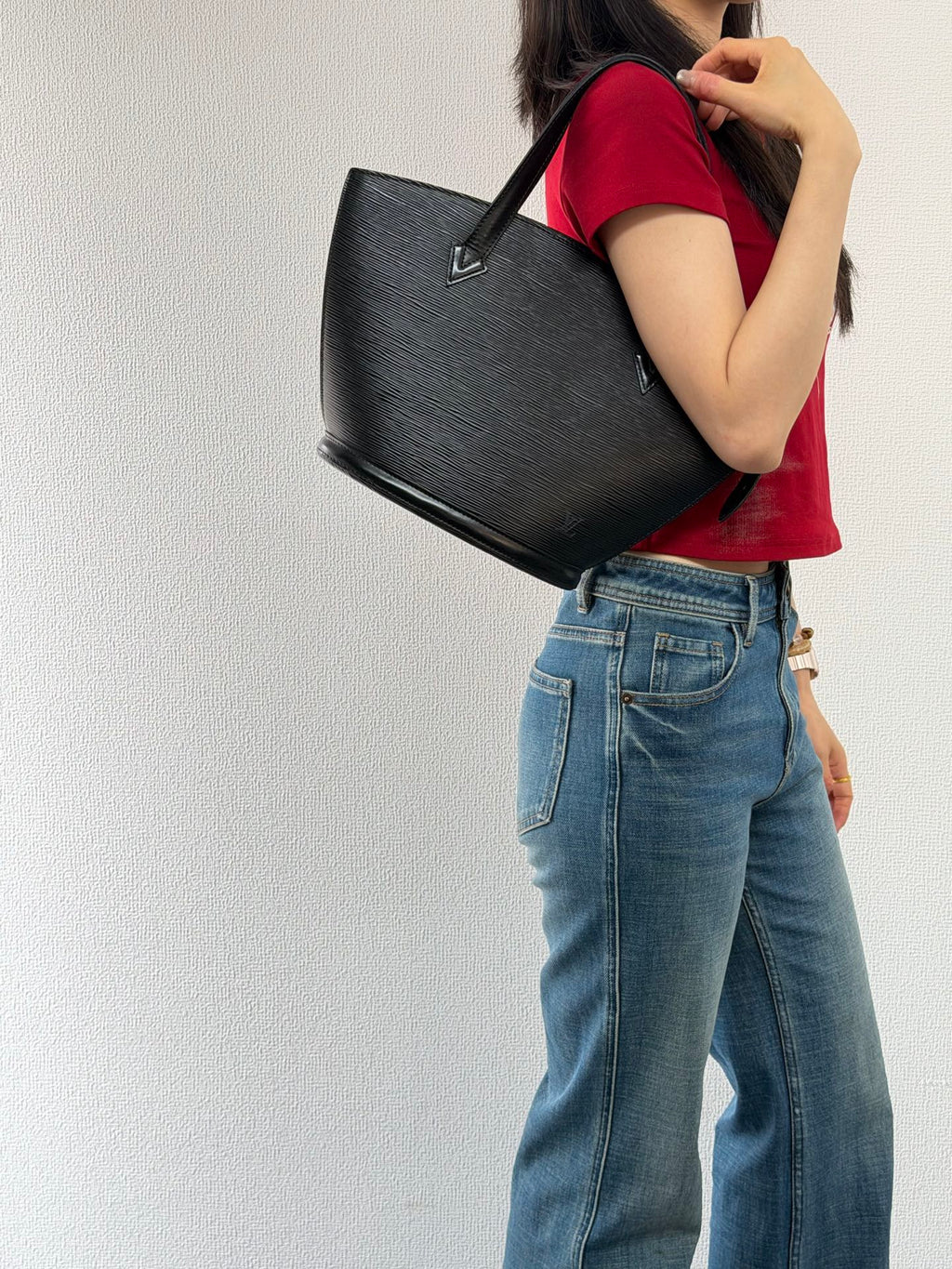 Louis Vuitton Saint Jacques Epi Noir / Black