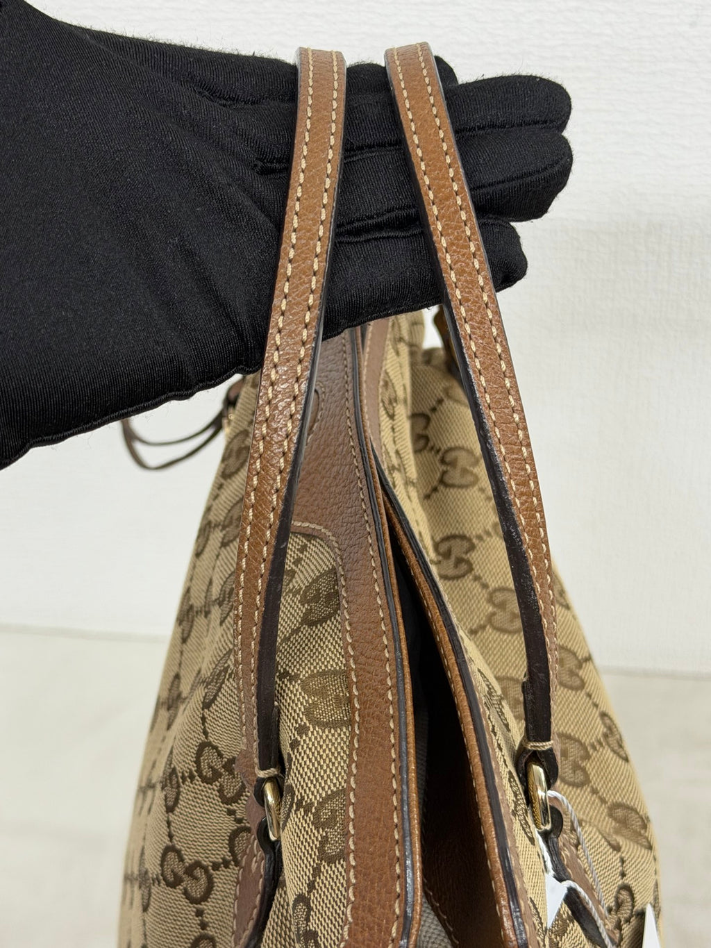 Gucci Bree GG Canvas 2WAY Top Handle Bag