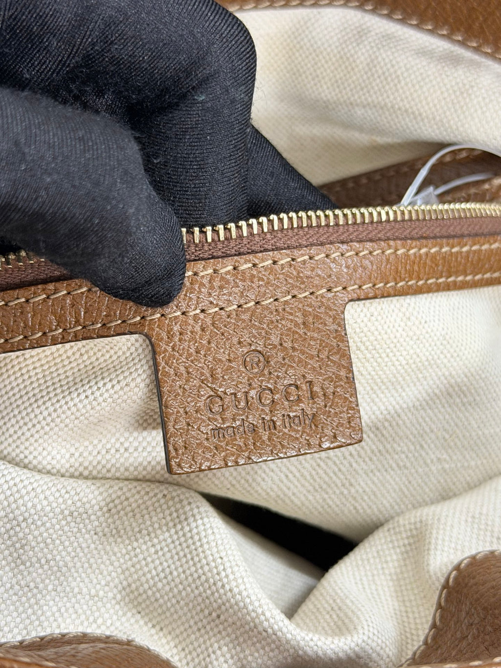 Gucci Bree GG Canvas 2WAY Top Handle Bag