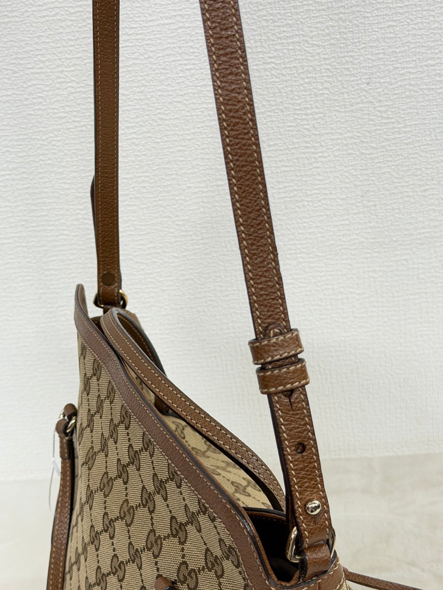 Gucci Bree GG Canvas 2WAY Top Handle Bag