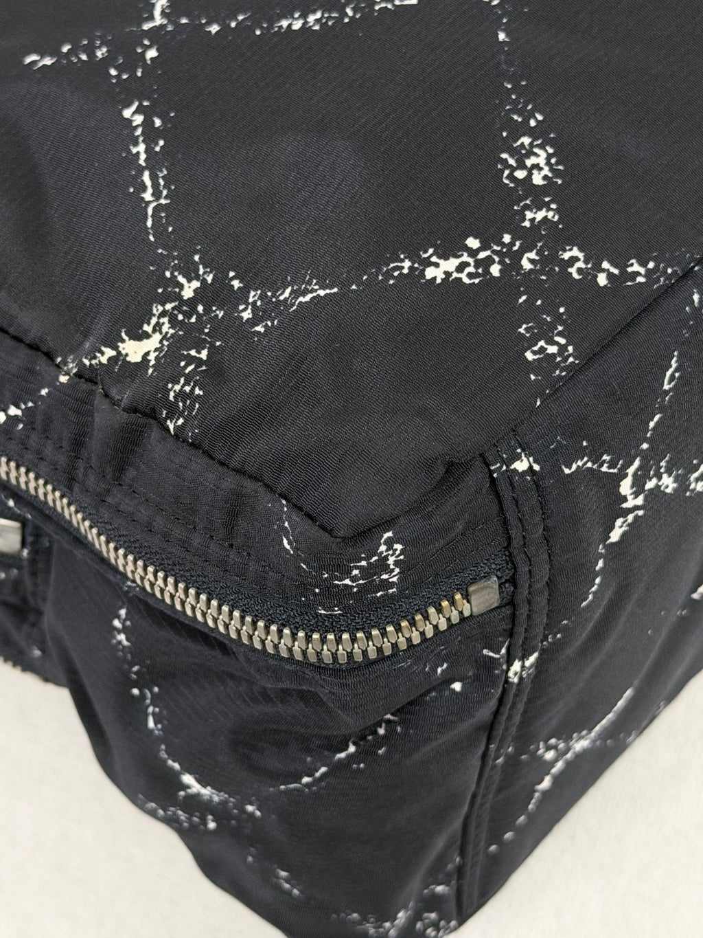 Chanel Old Travel Line Nylon Boston Bag