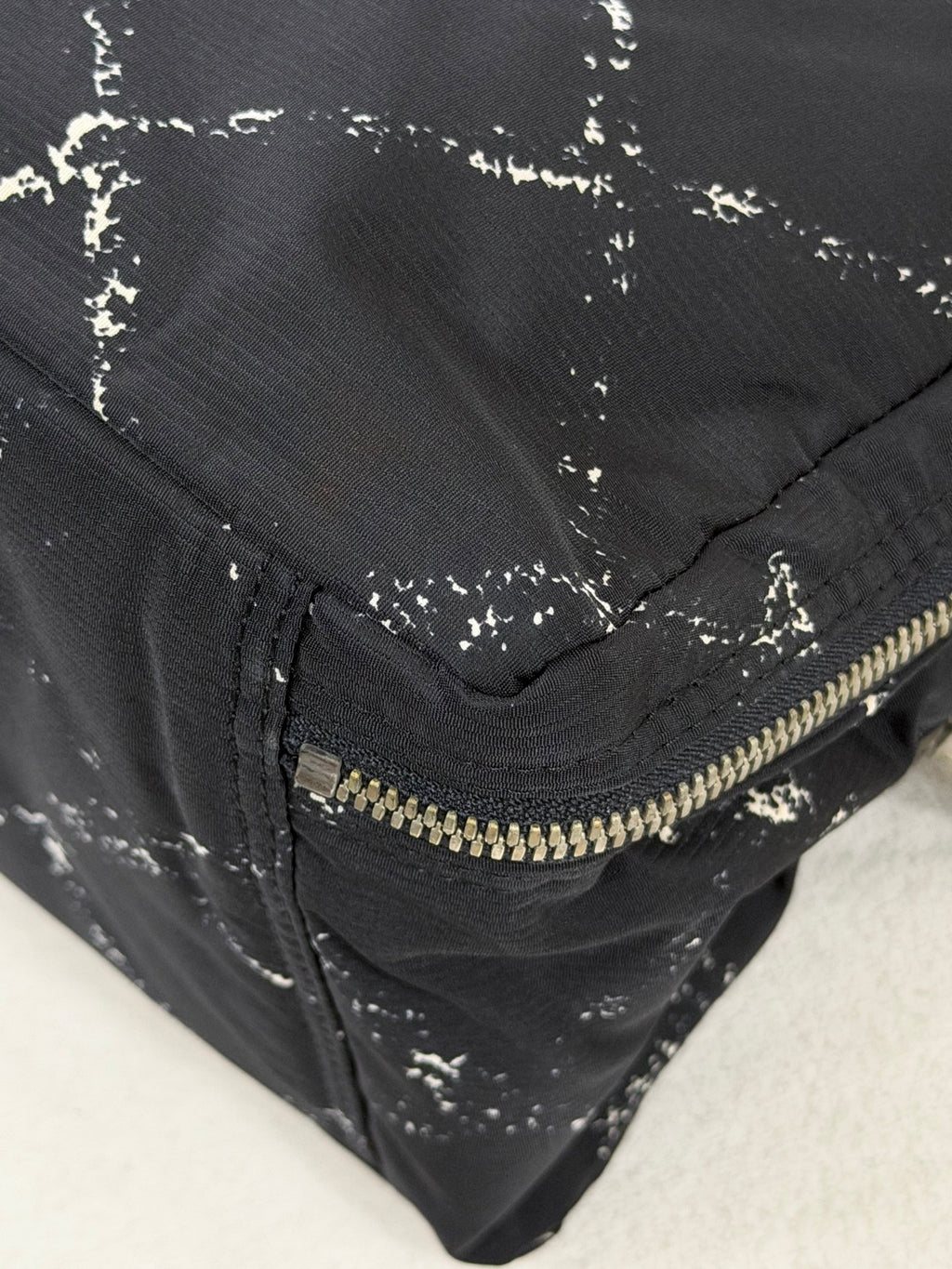 Chanel Old Travel Line Nylon Boston Bag