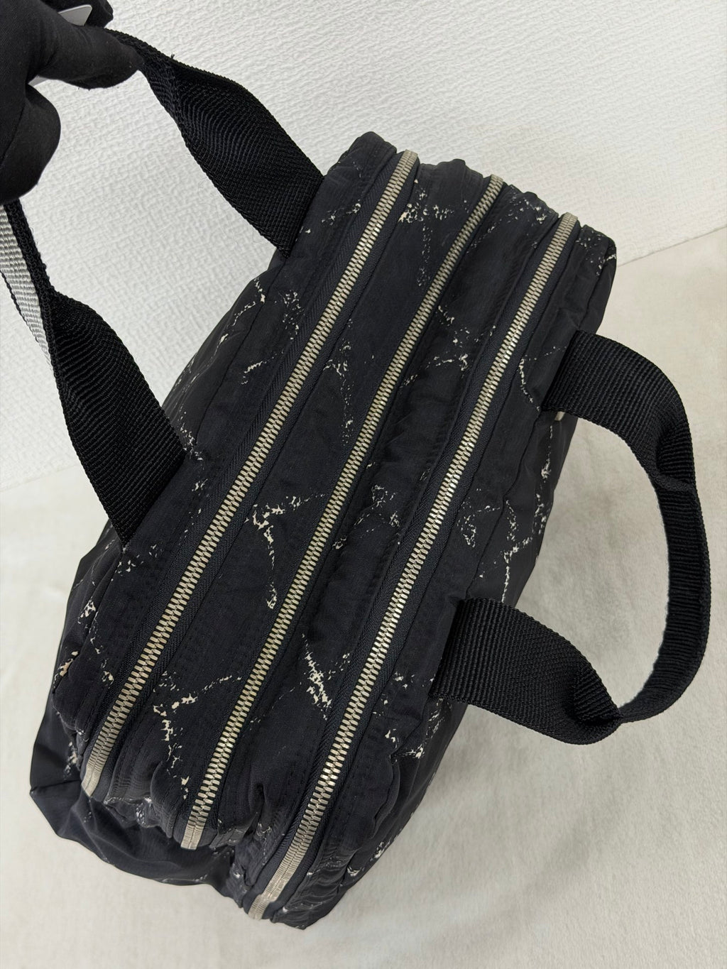 Chanel Old Travel Line Nylon Boston Bag