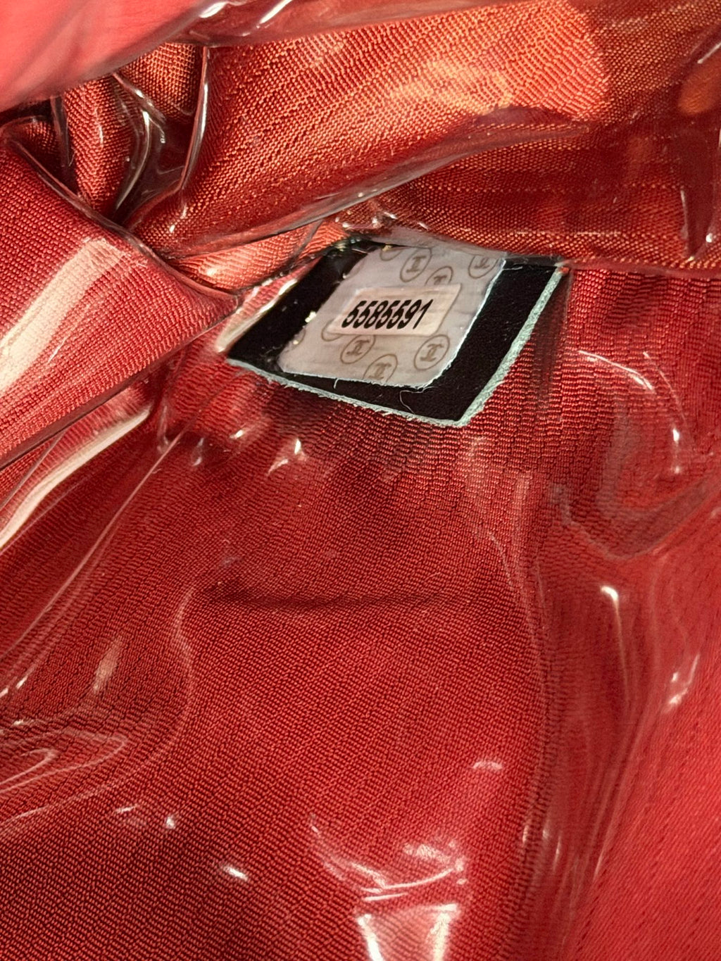 Chanel Old Travel Line Nylon Boston Bag