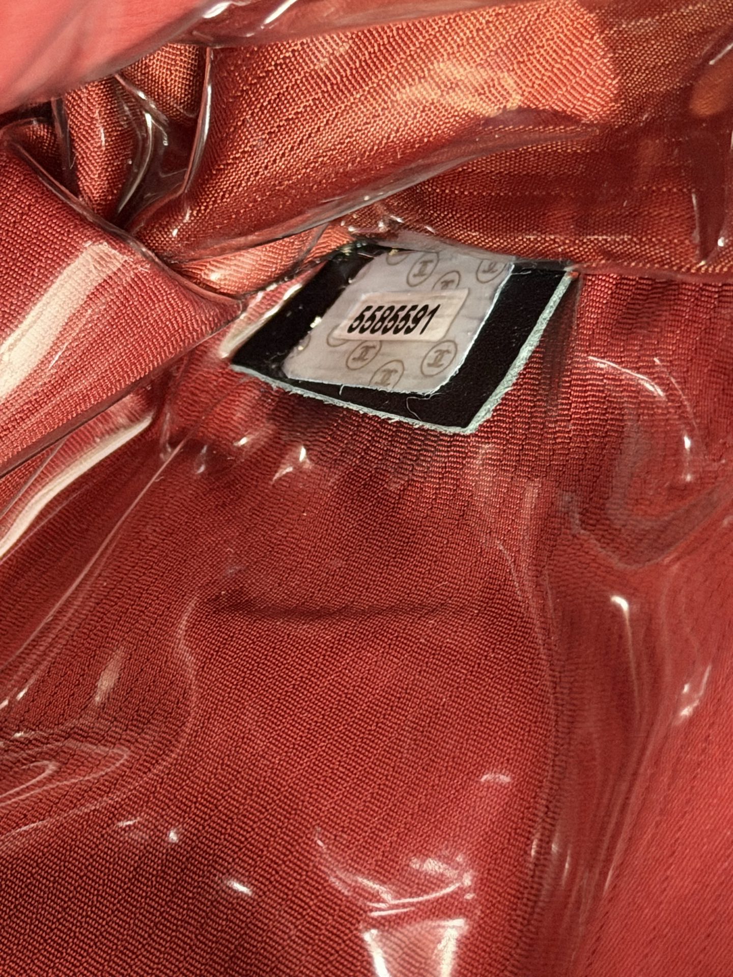 Chanel Old Travel Line Nylon Boston Bag