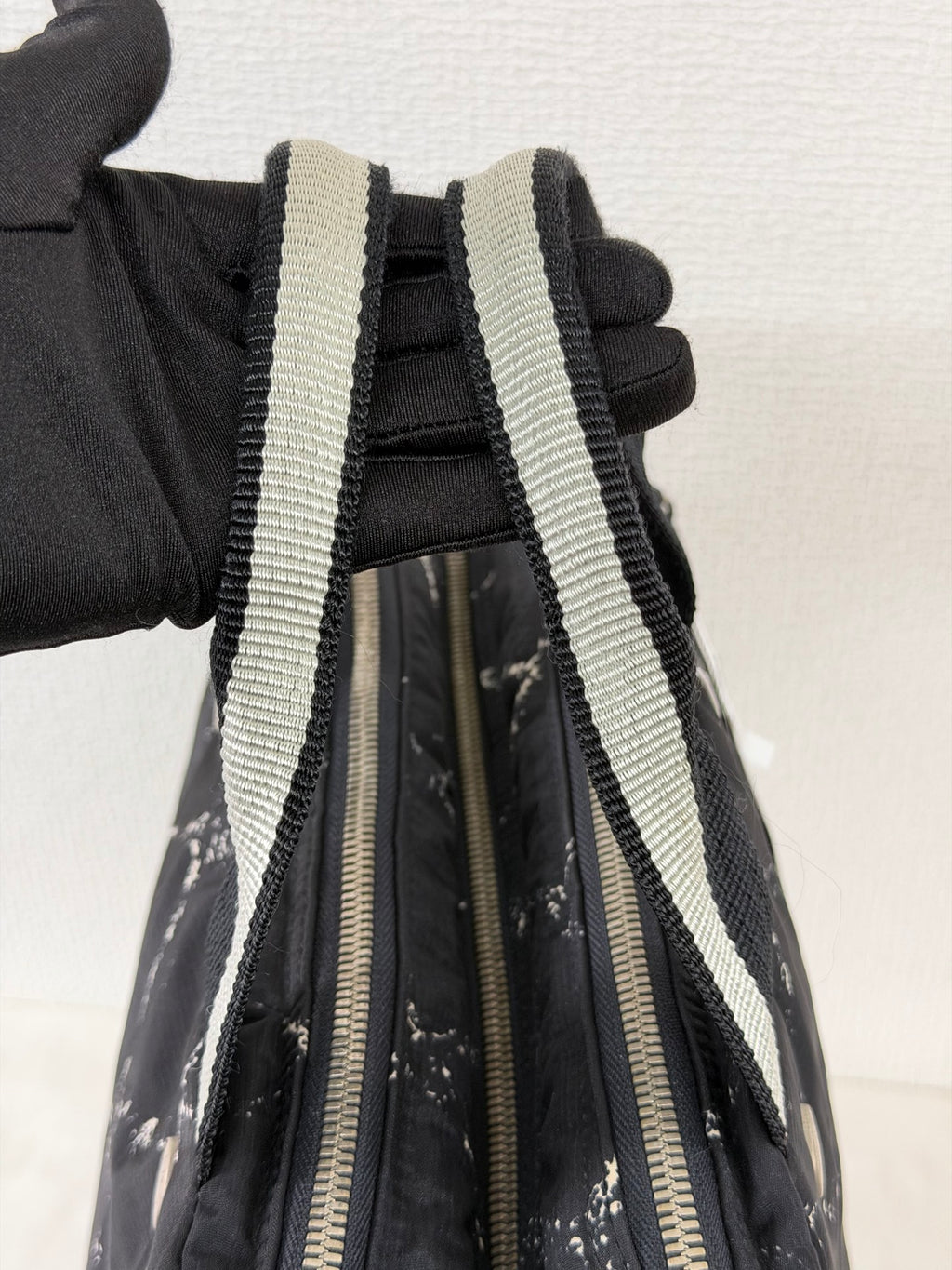 Chanel Old Travel Line Nylon Boston Bag