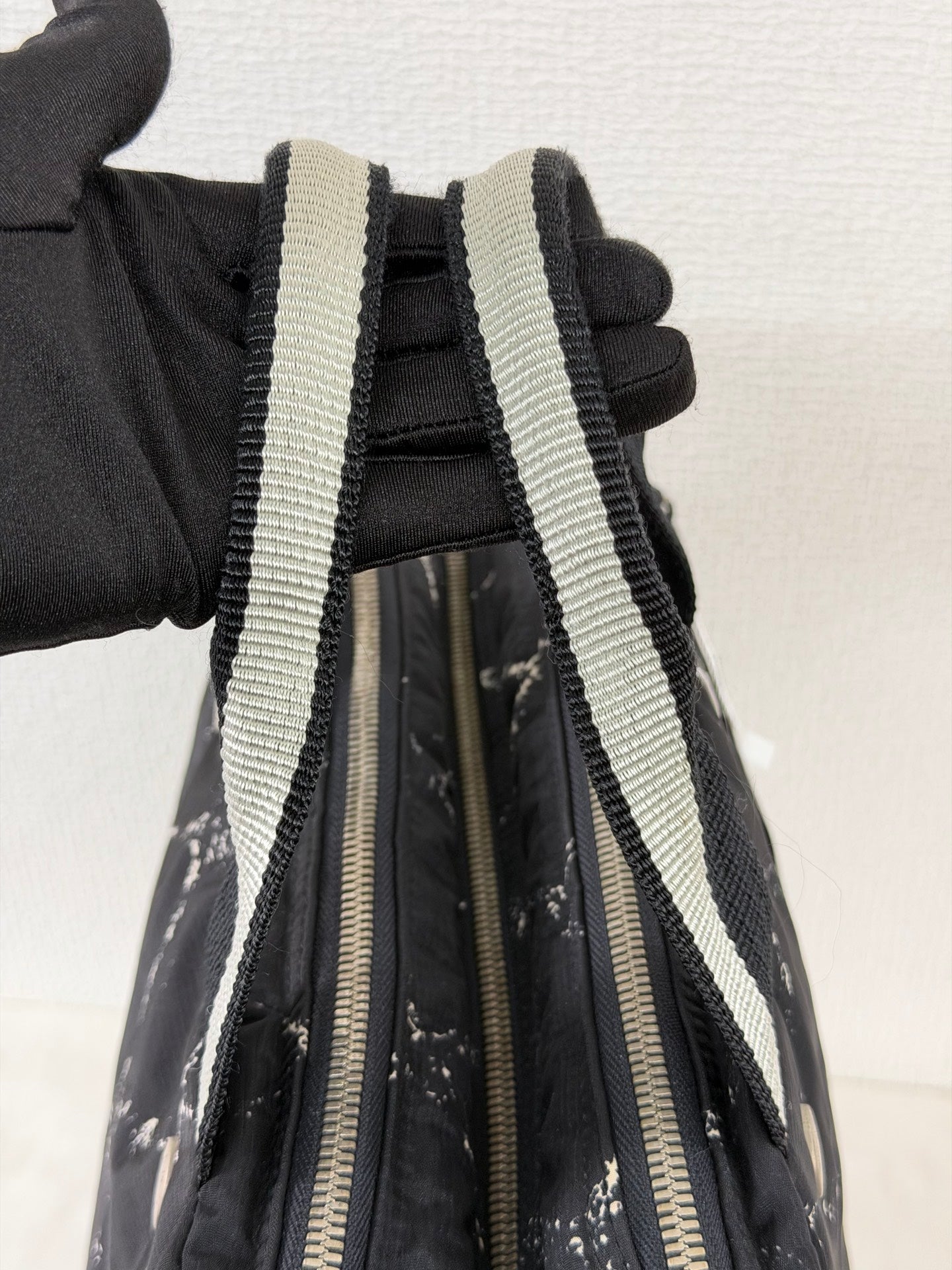 Chanel Old Travel Line Nylon Boston Bag