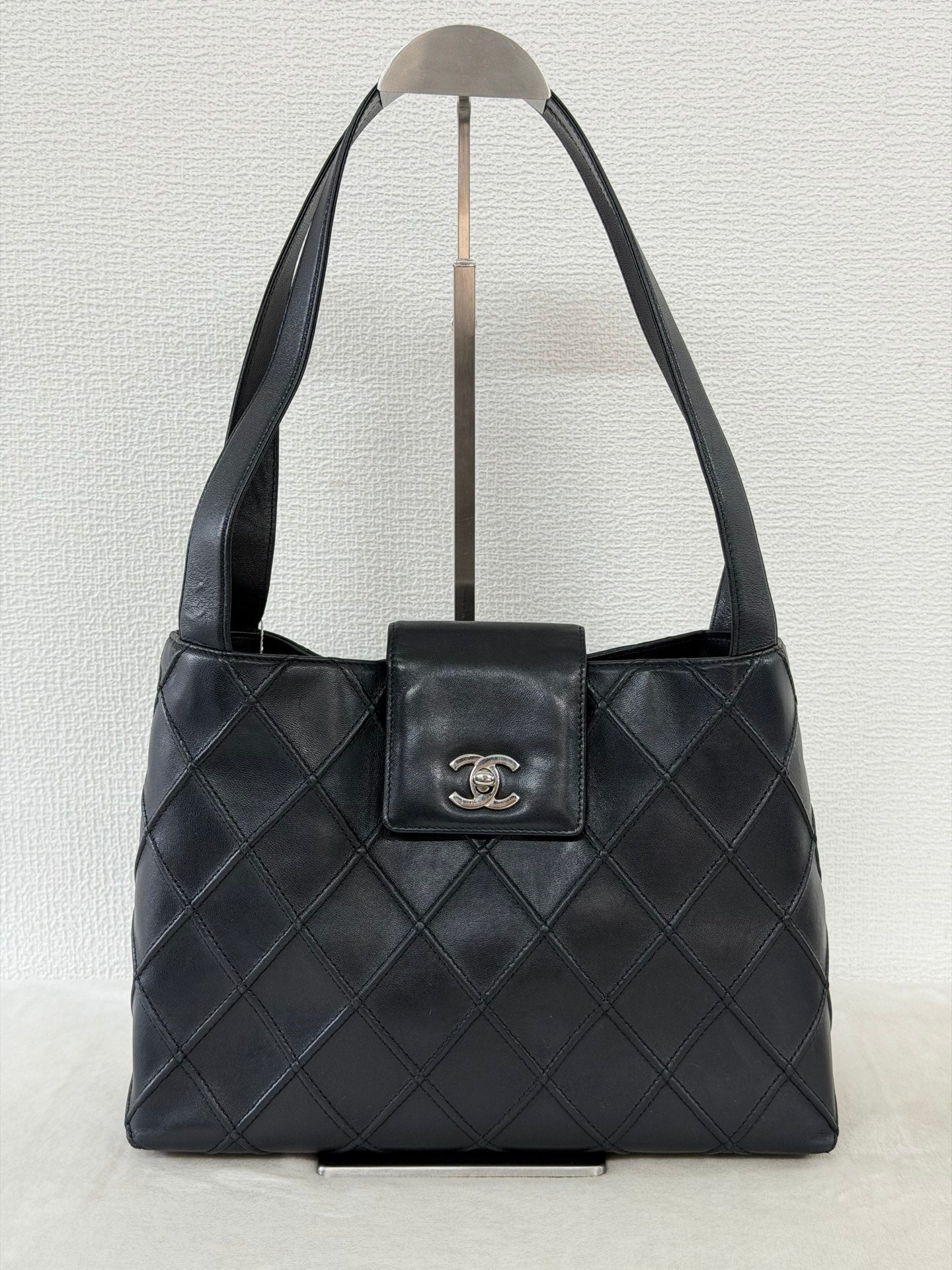 Chanel Cosmos Line Turn-Lock Lambskin Shoulder Bag