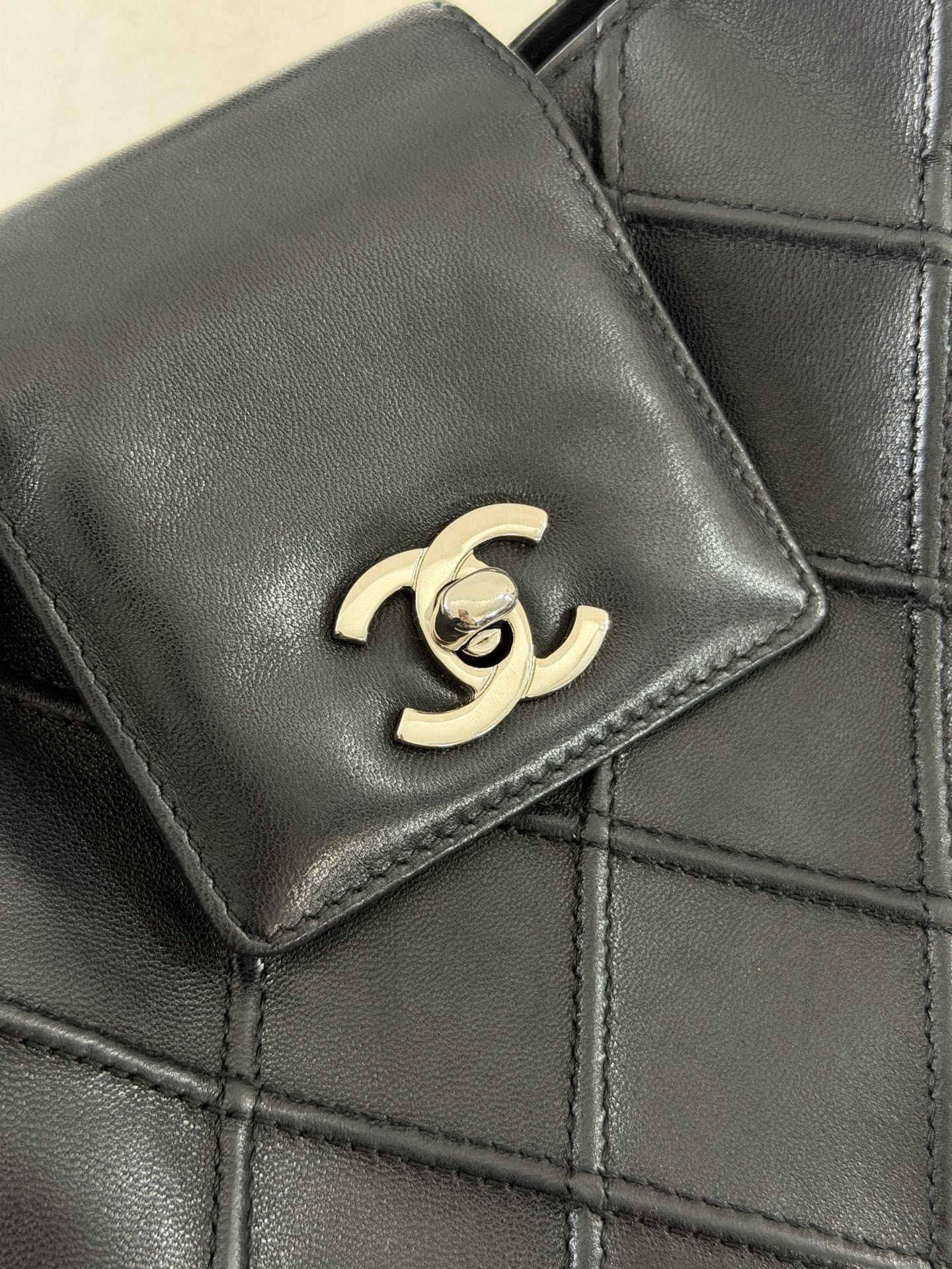 Chanel Cosmos Line Turn-Lock Lambskin Shoulder Bag