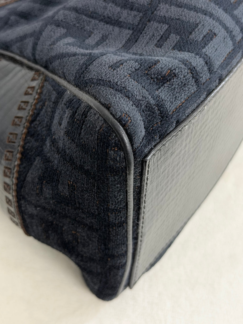Fendi Etnico Zucca Pattern Handbag