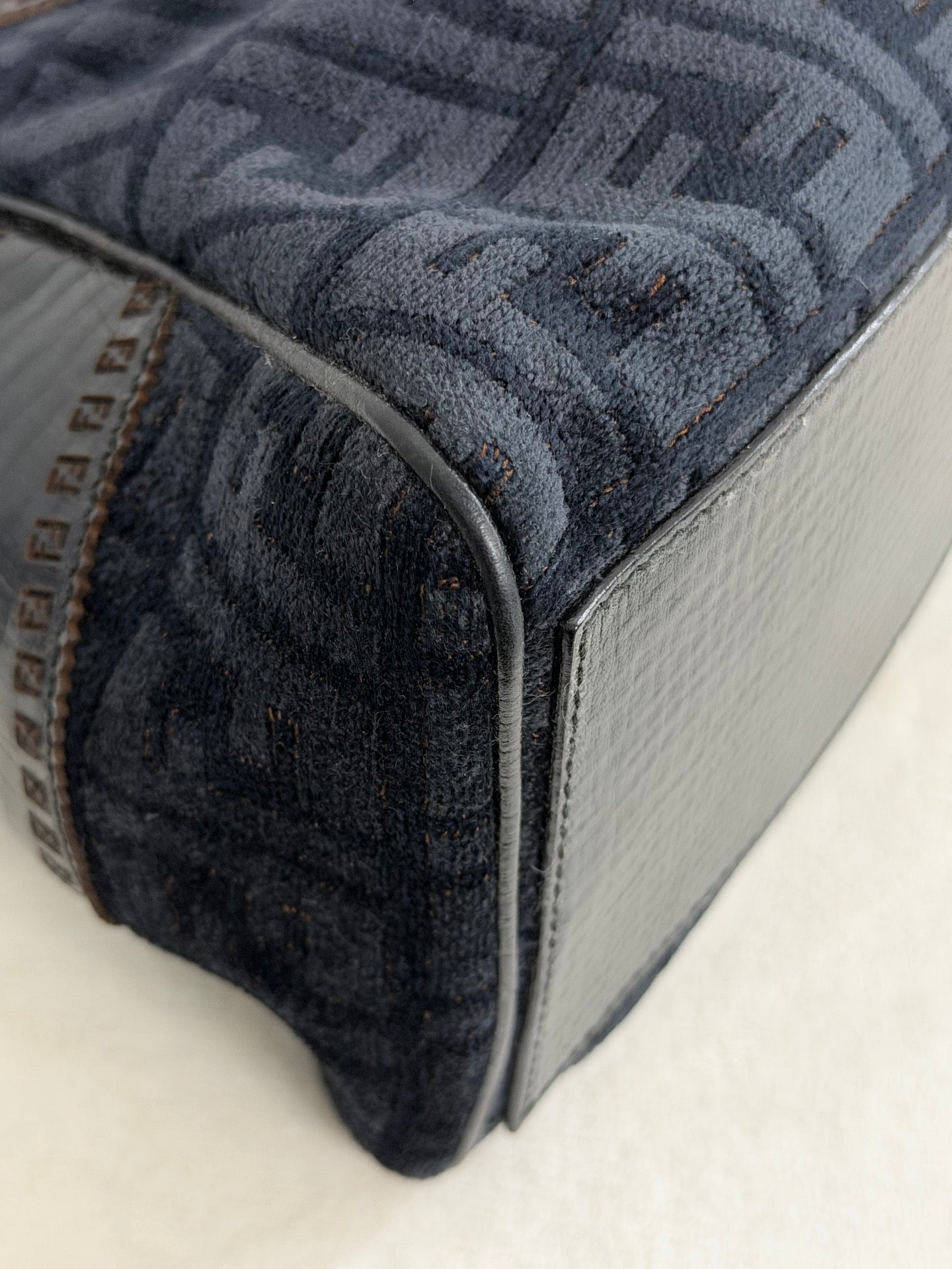 Fendi Etnico Zucca Pattern Handbag