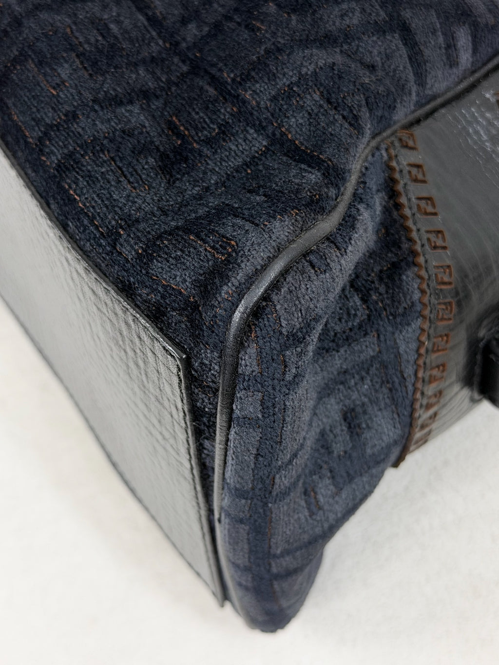 Fendi Etnico Zucca Pattern Handbag