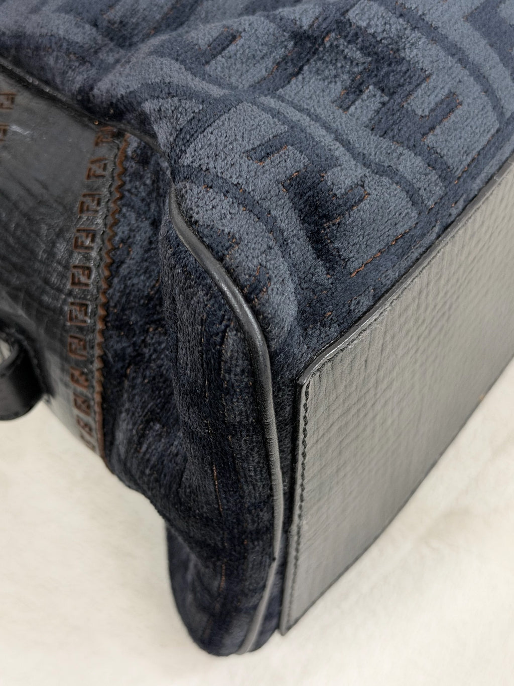 Fendi Etnico Zucca Pattern Handbag