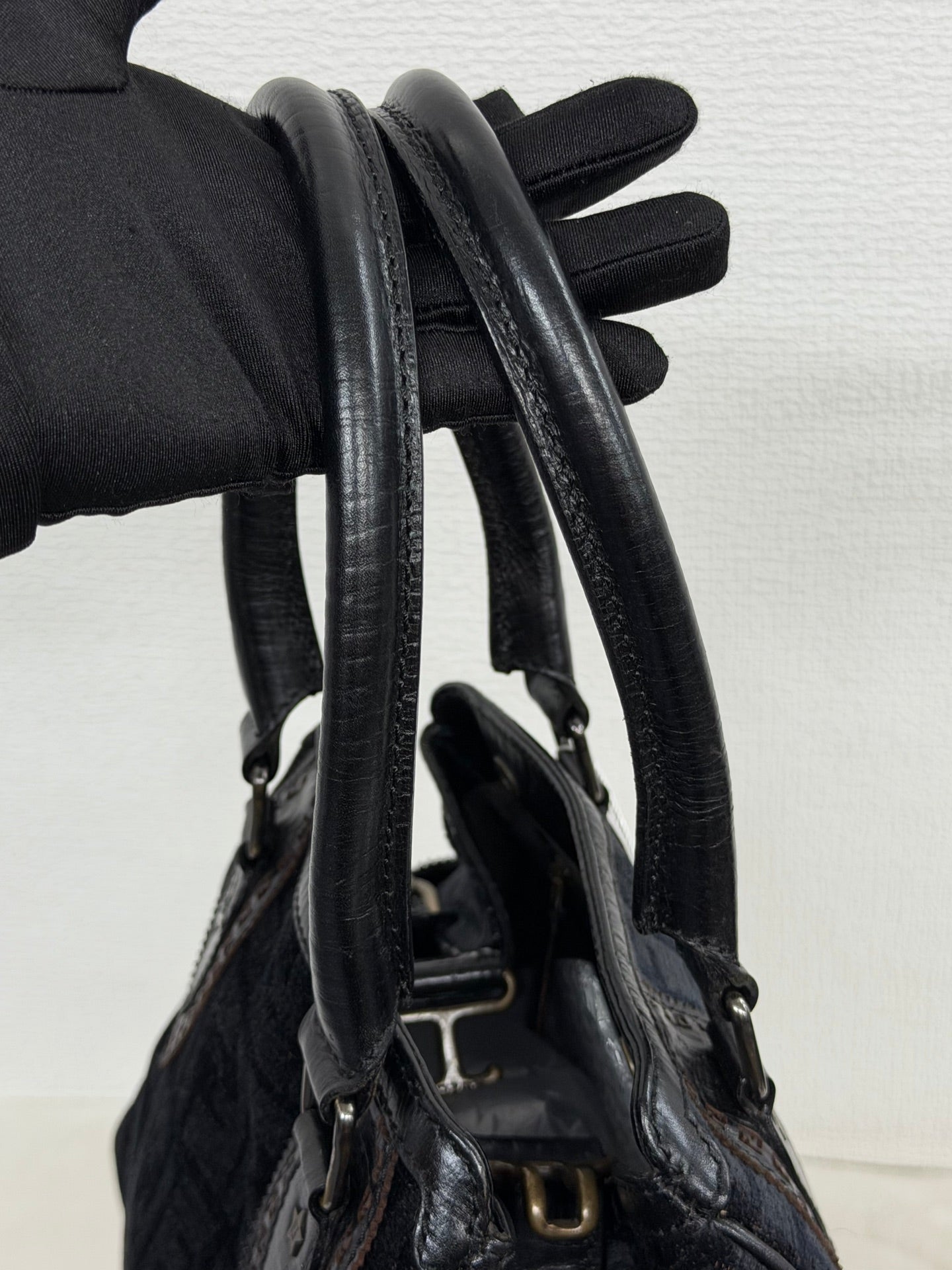 Fendi Etnico Zucca Pattern Handbag