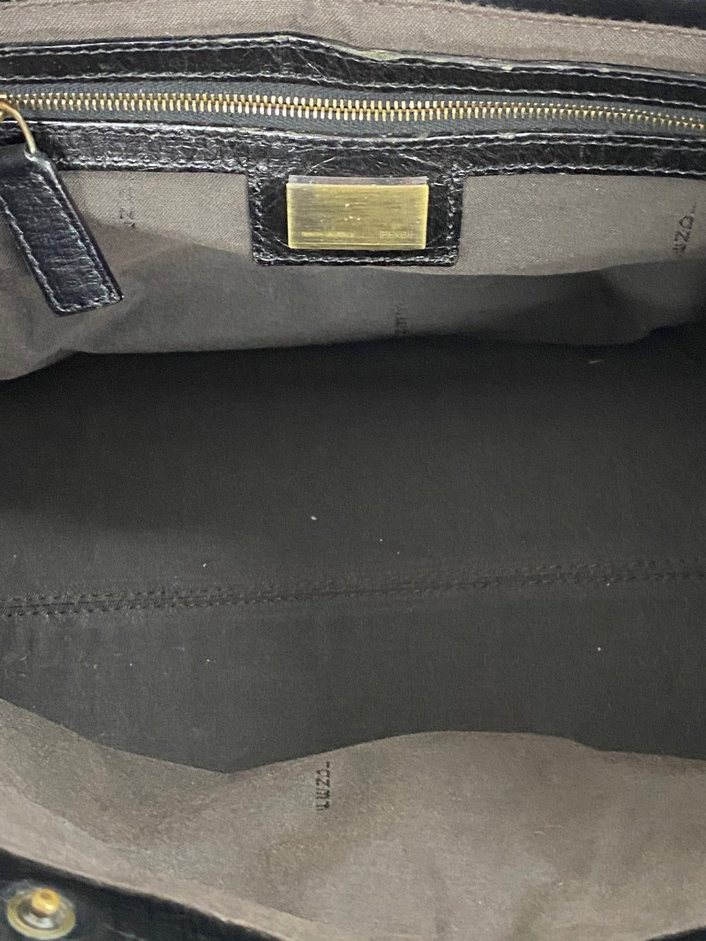 Fendi Etnico Zucca Pattern Handbag
