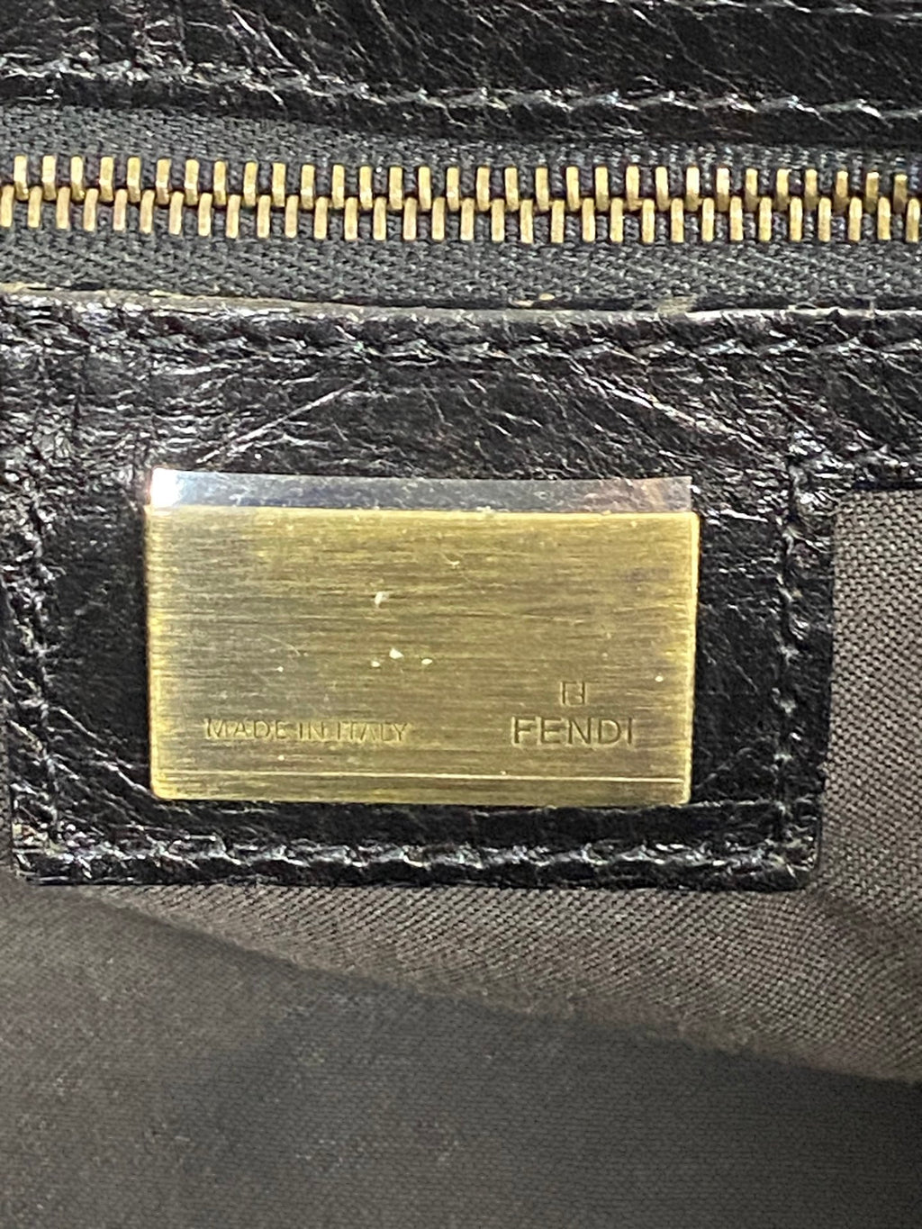 Fendi Etnico Zucca Pattern Handbag