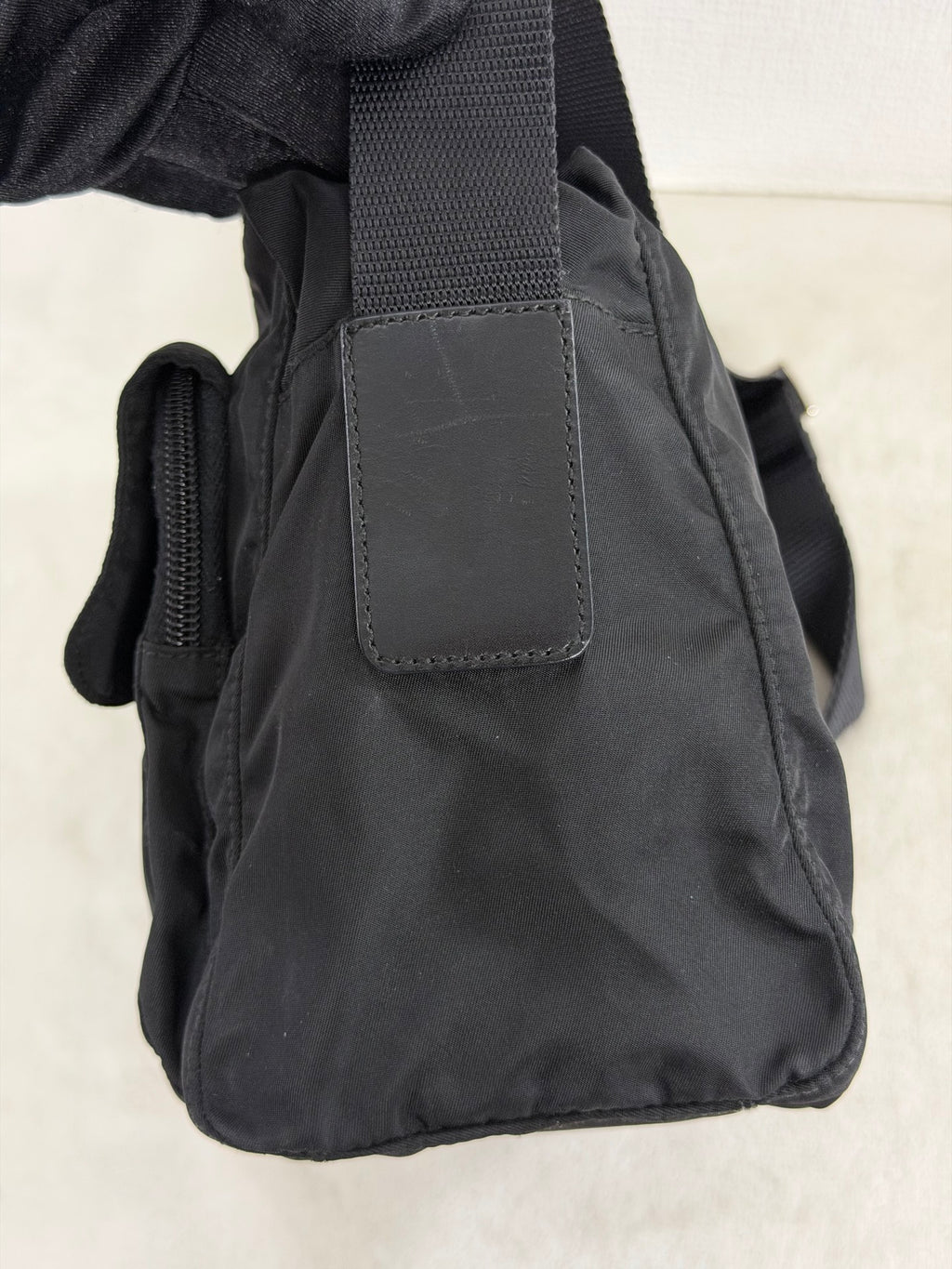 Prada Tessuto Nylon Flap Crossbody Bag