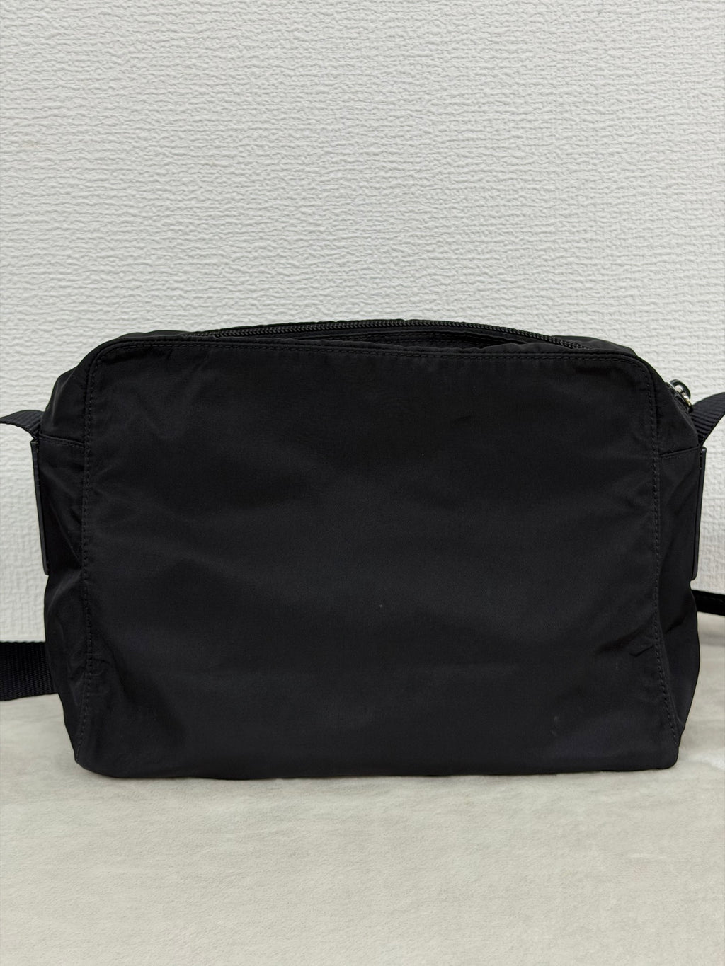 Prada Tessuto Nylon Flap Crossbody Bag