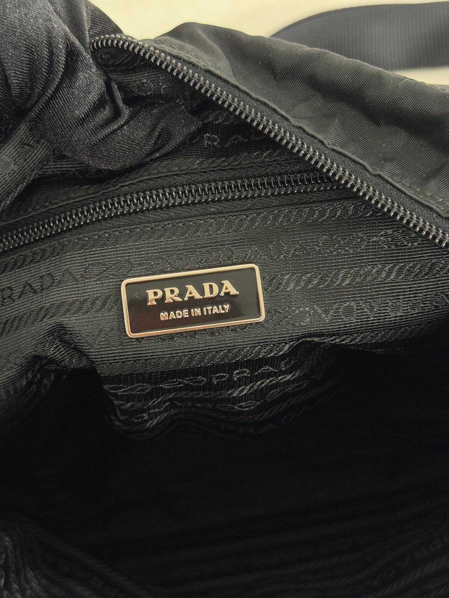 Prada Tessuto Nylon Flap Crossbody Bag