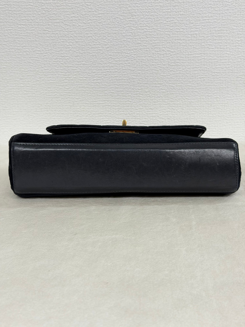 Chanel Chocolate Bar Velvet 2.55 Chain Shoulder Bag