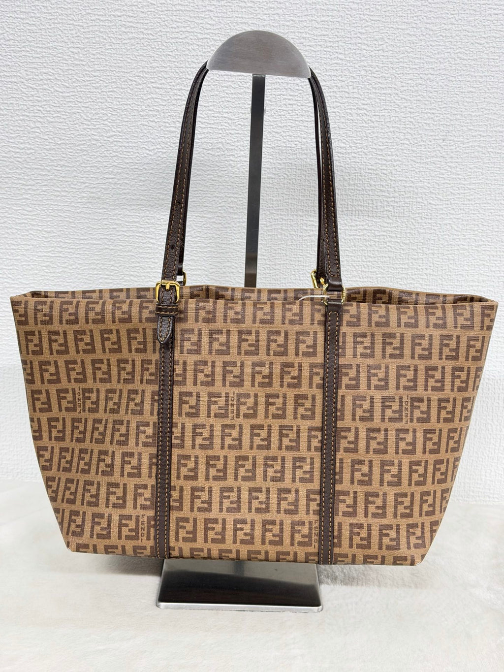 Fendi Zucchino Canvas Tote Bag