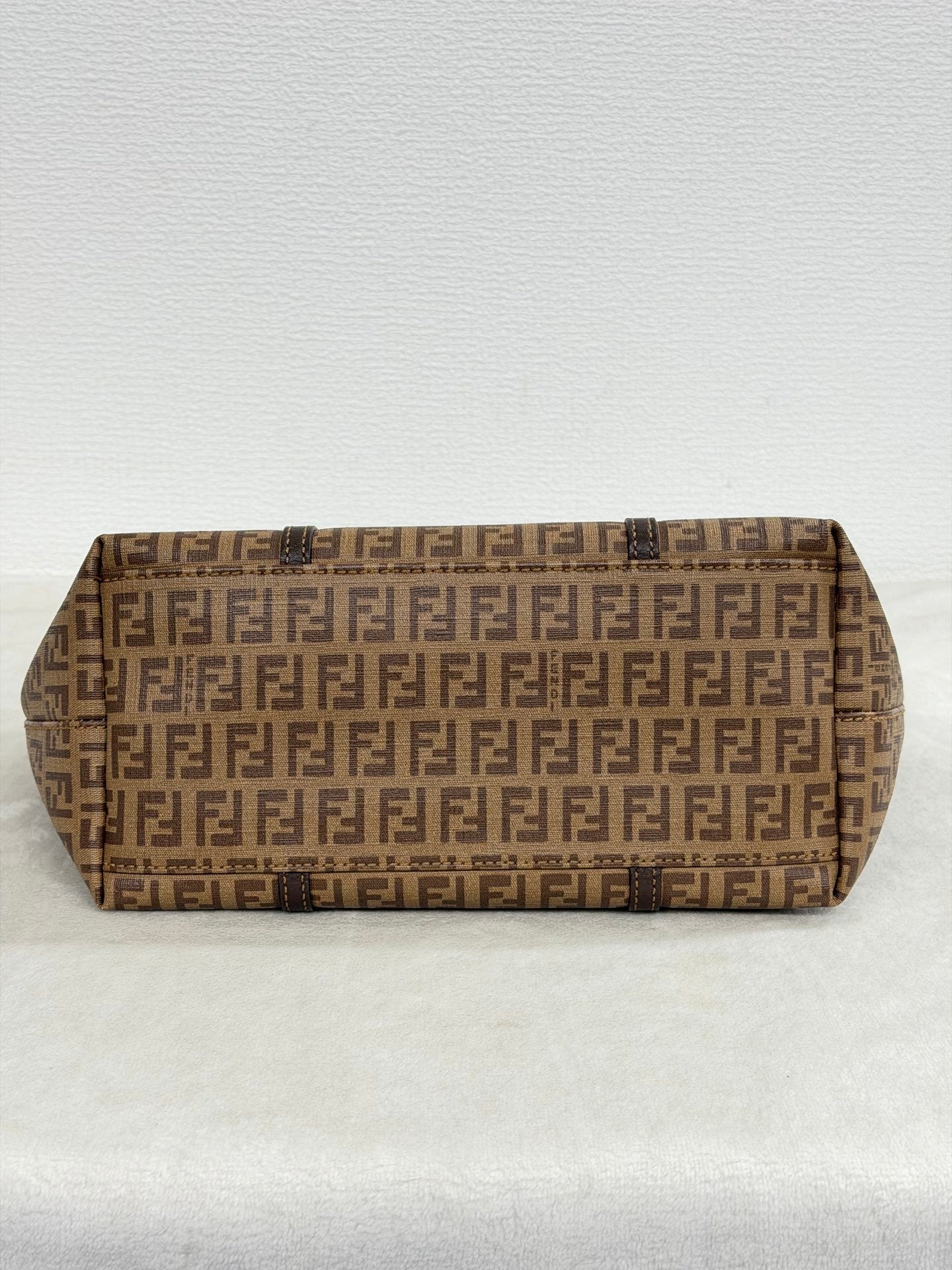 Fendi Zucchino Canvas Tote Bag