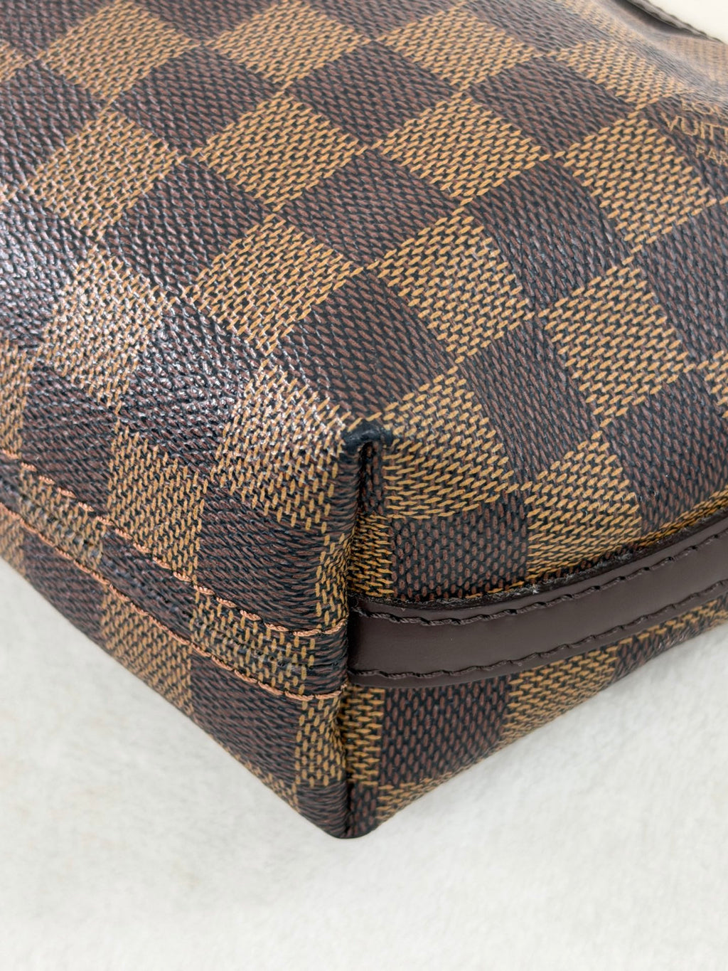 Louis Vuitton Recital Damier Ebene Shoulder Bag