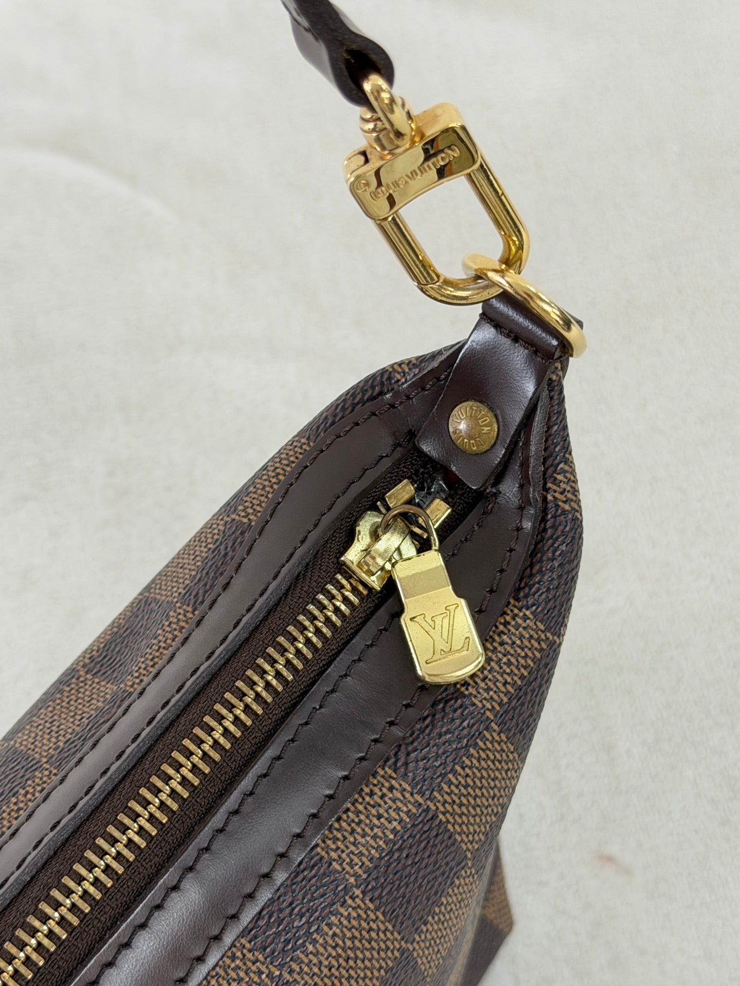 Louis Vuitton Recital Damier Ebene Shoulder Bag