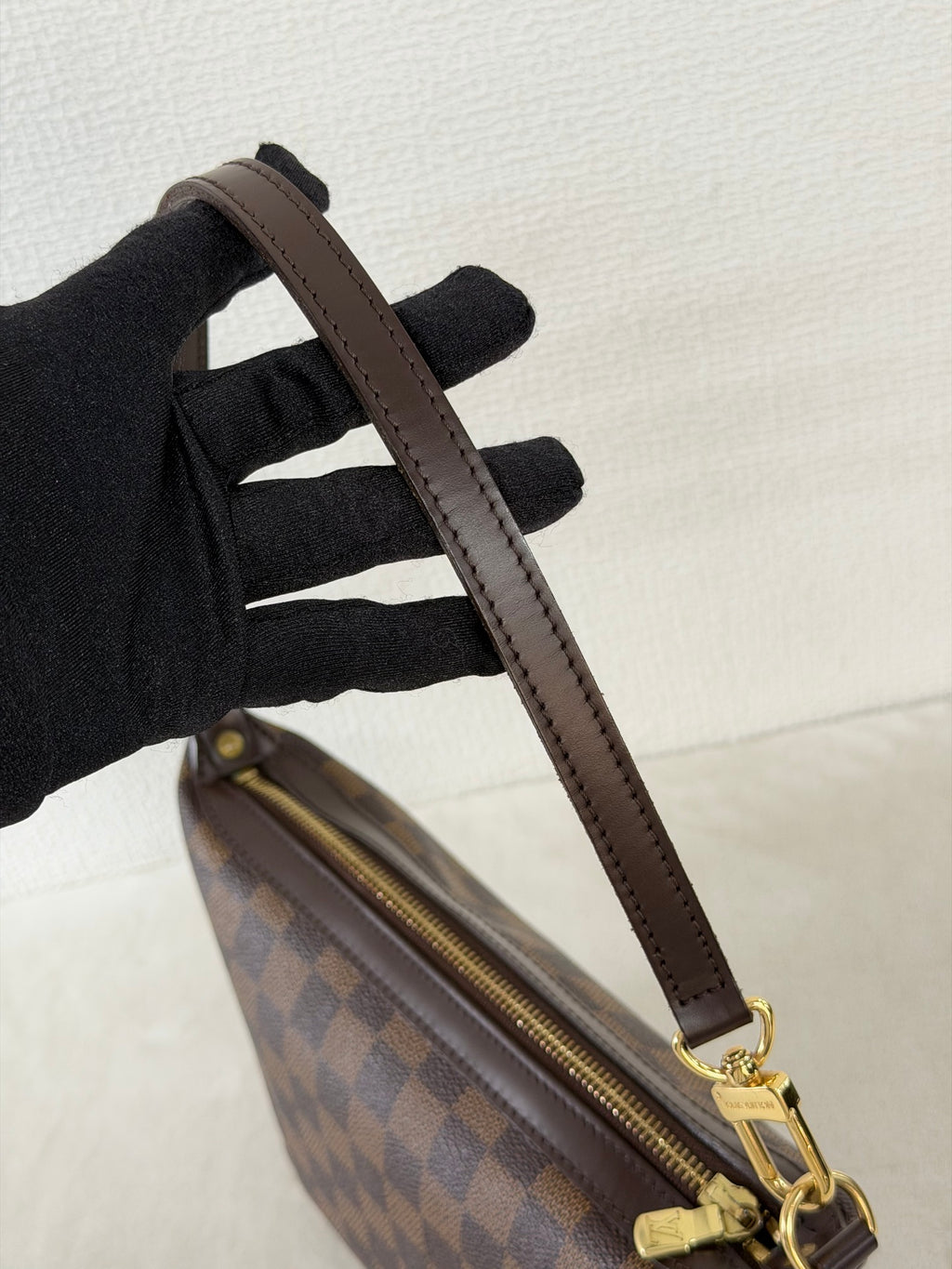Louis Vuitton Recital Damier Ebene Shoulder Bag