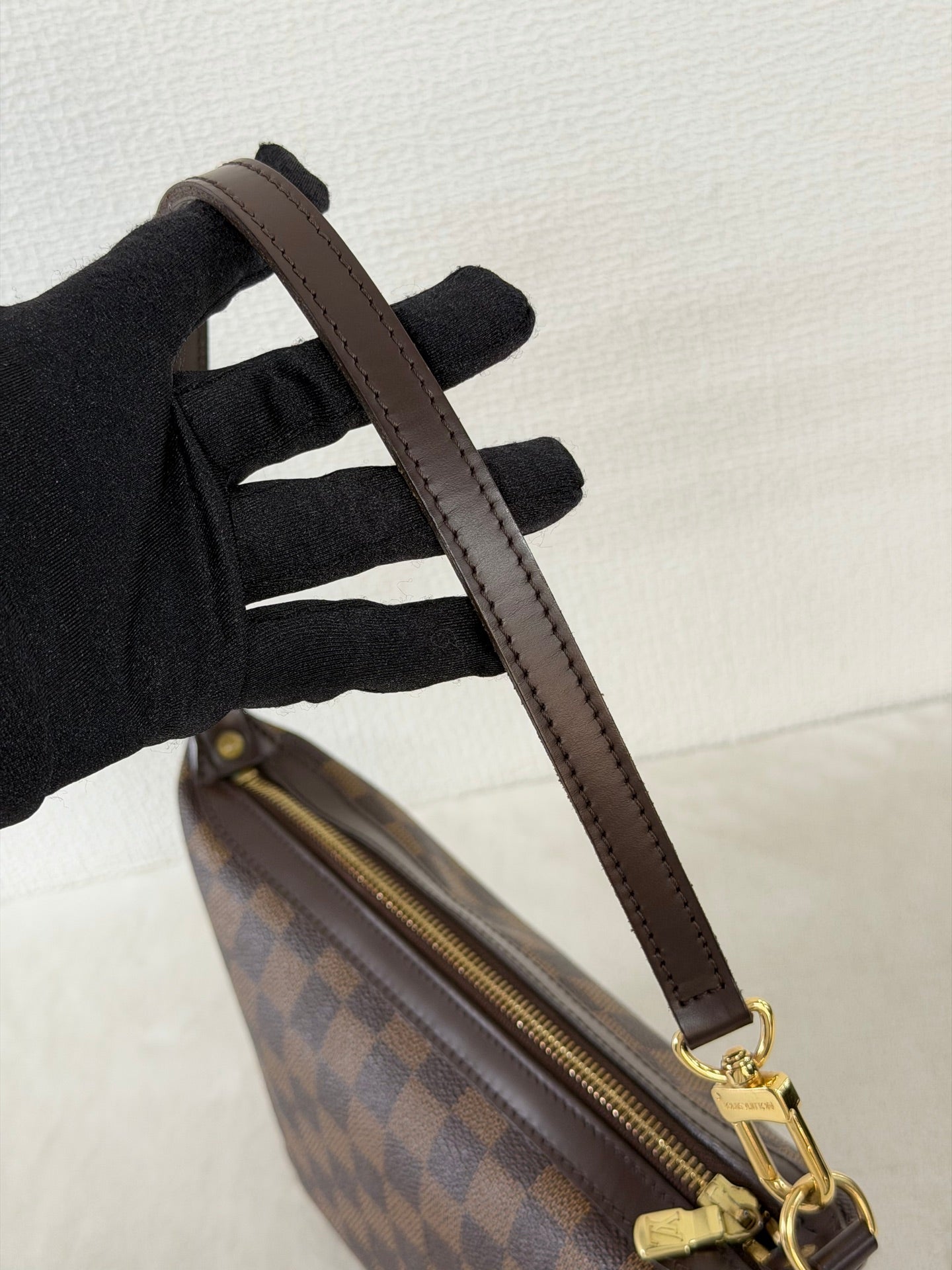 Louis Vuitton Recital Damier Ebene Shoulder Bag