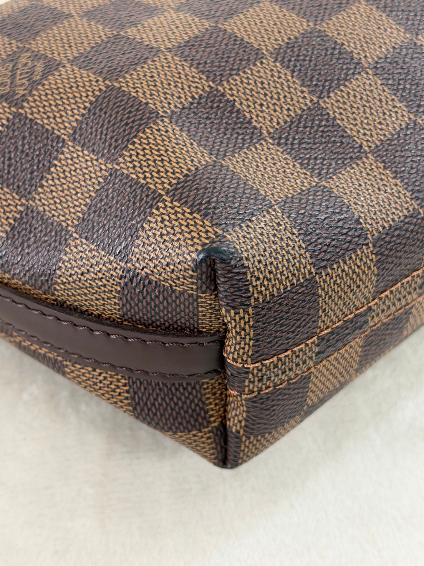 Louis Vuitton Recital Damier Ebene Shoulder Bag