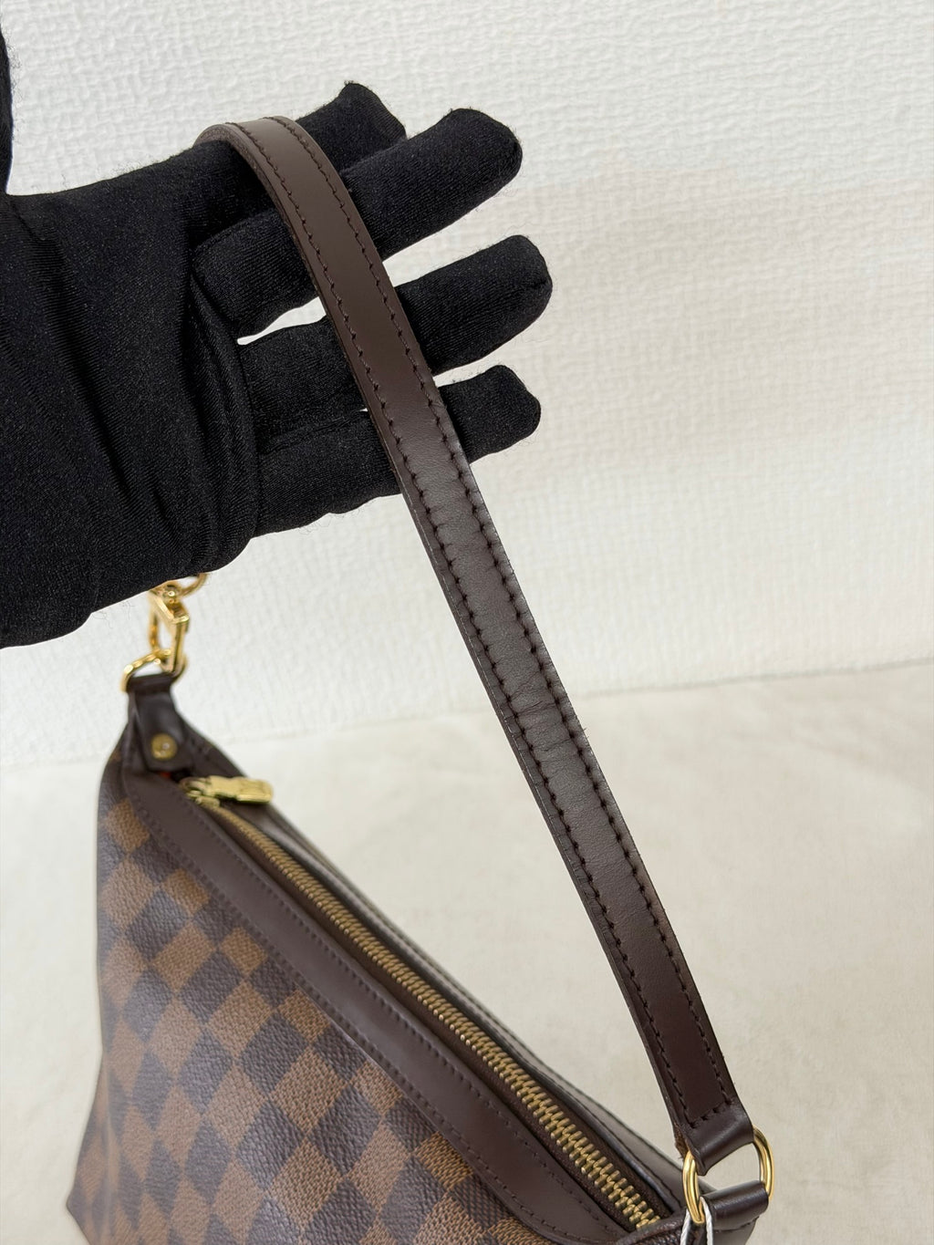 Louis Vuitton Recital Damier Ebene Shoulder Bag