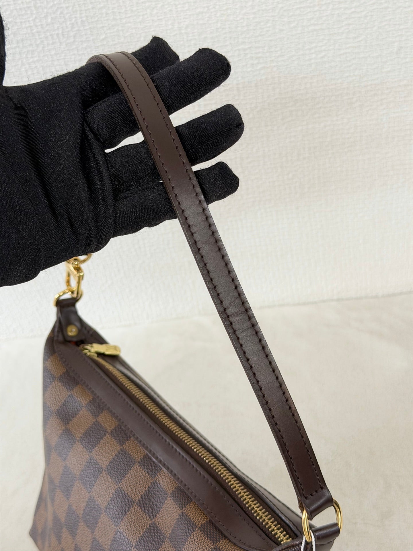Louis Vuitton Recital Damier Ebene Shoulder Bag