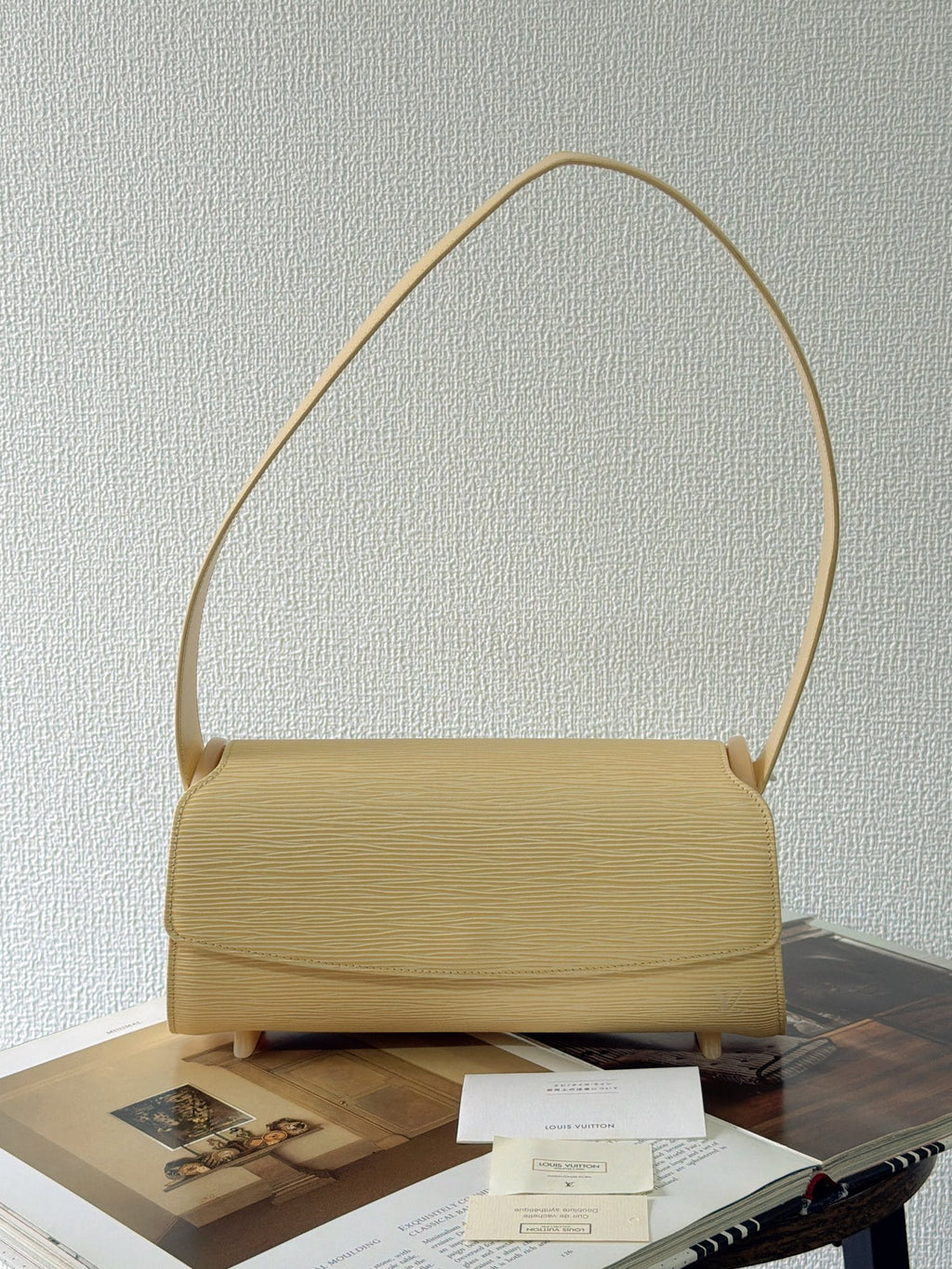 Louis Vuitton Vanilla Epi Leather Nocturne PM Bag