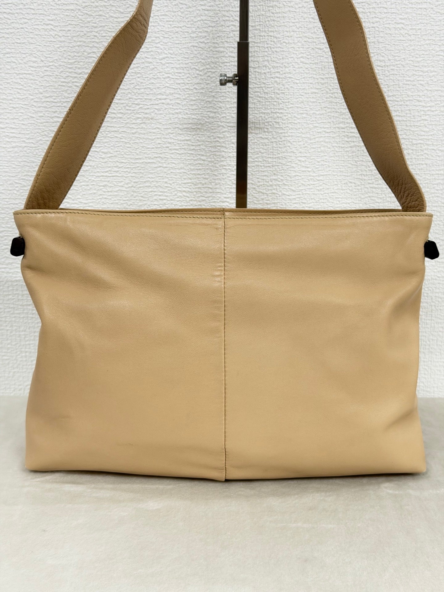 Loewe Vintage Beige Nappa Leather Shoulder Bag