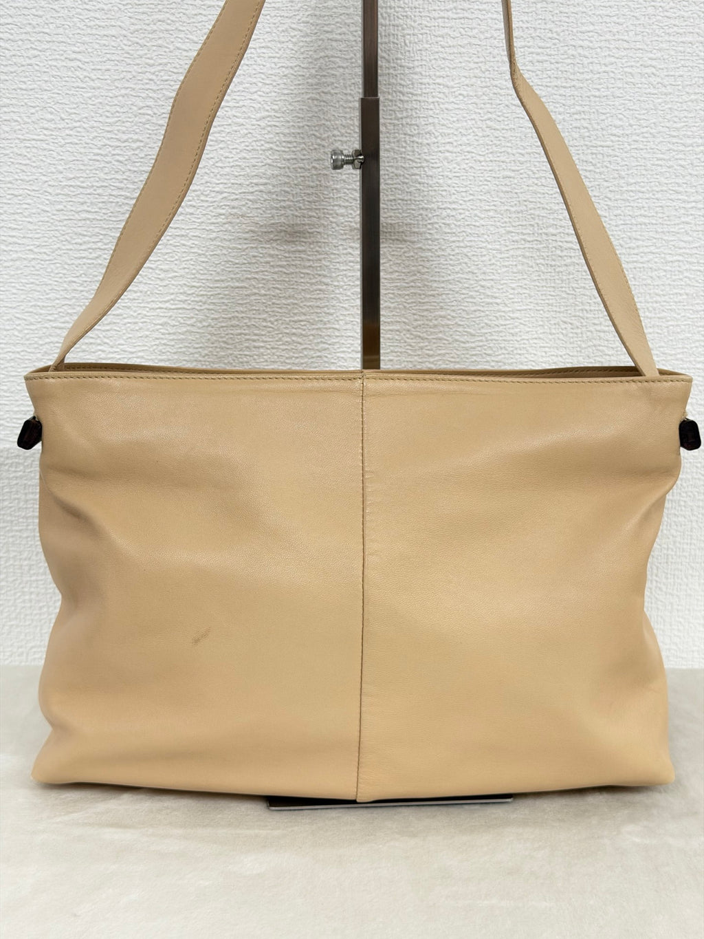 Loewe Vintage Beige Nappa Leather Shoulder Bag