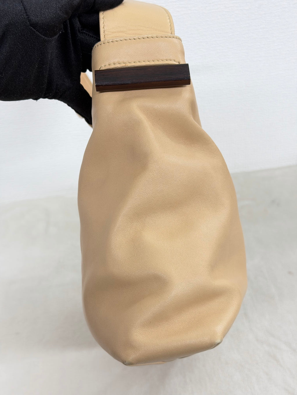 Loewe Vintage Beige Nappa Leather Shoulder Bag