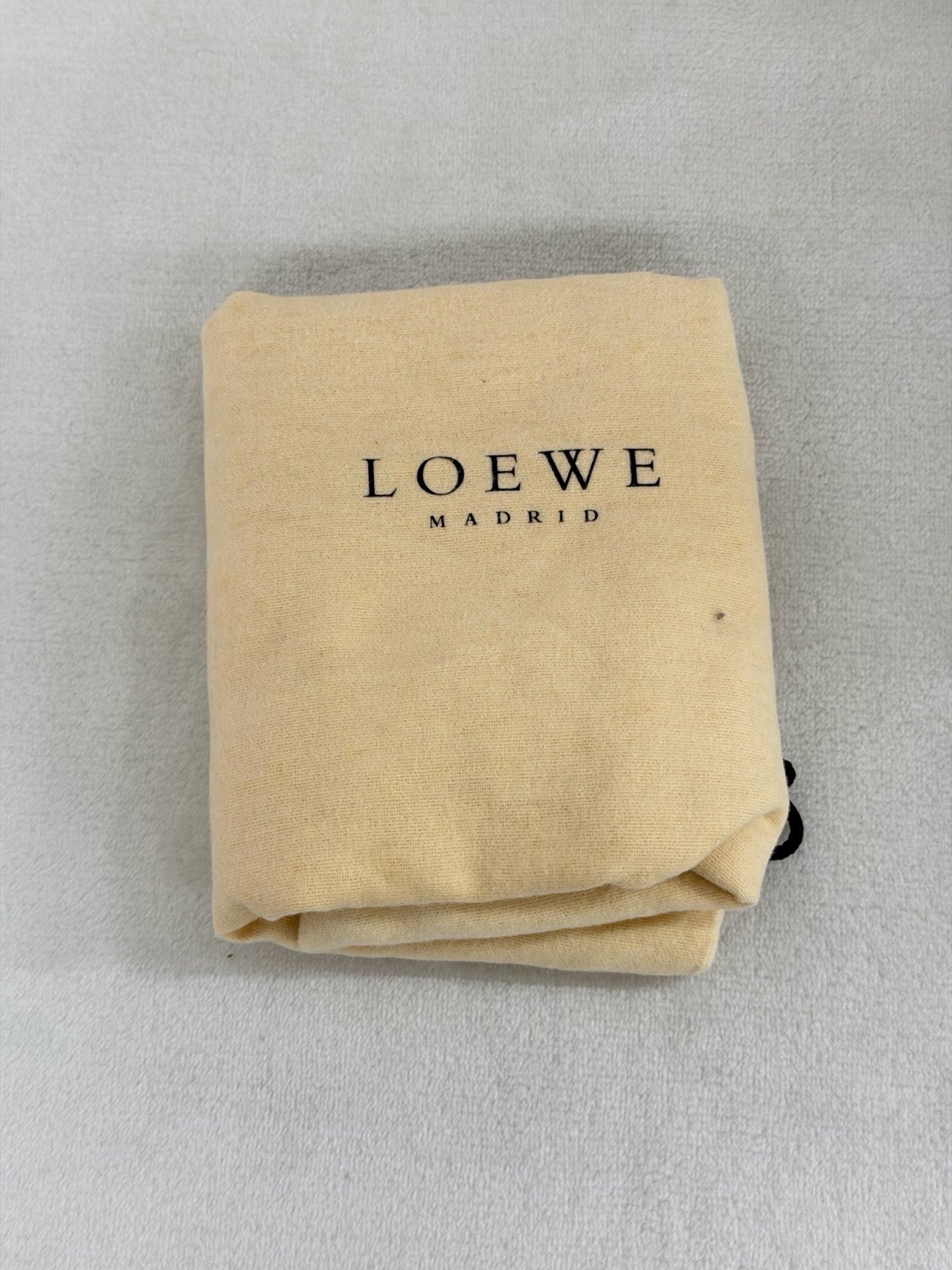 Loewe Vintage Beige Nappa Leather Shoulder Bag