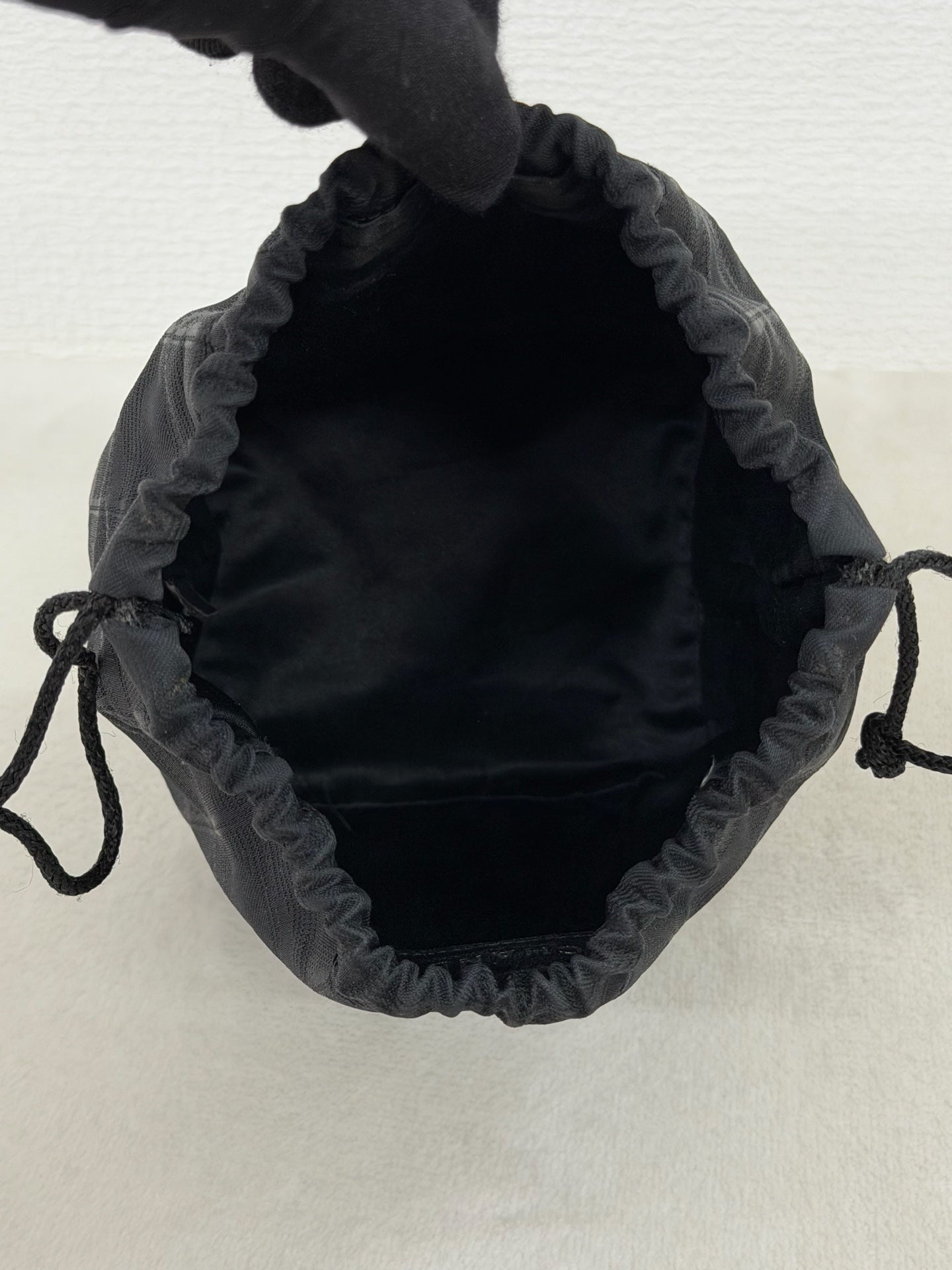 Chanel Vintage New Travel Line Drawstring Bucket Bag